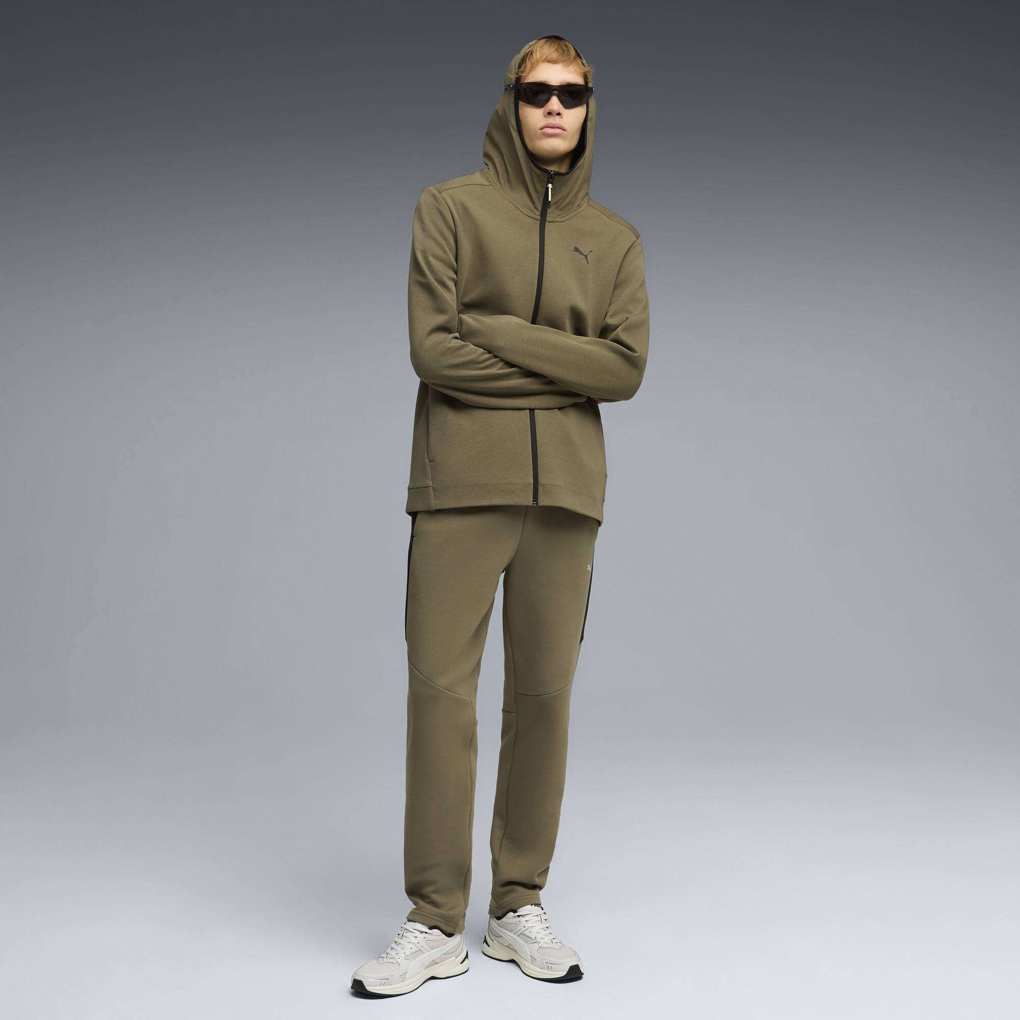 PUMA Evostripe broek voor Heren, Groen, Maat XXL thumbnail 4