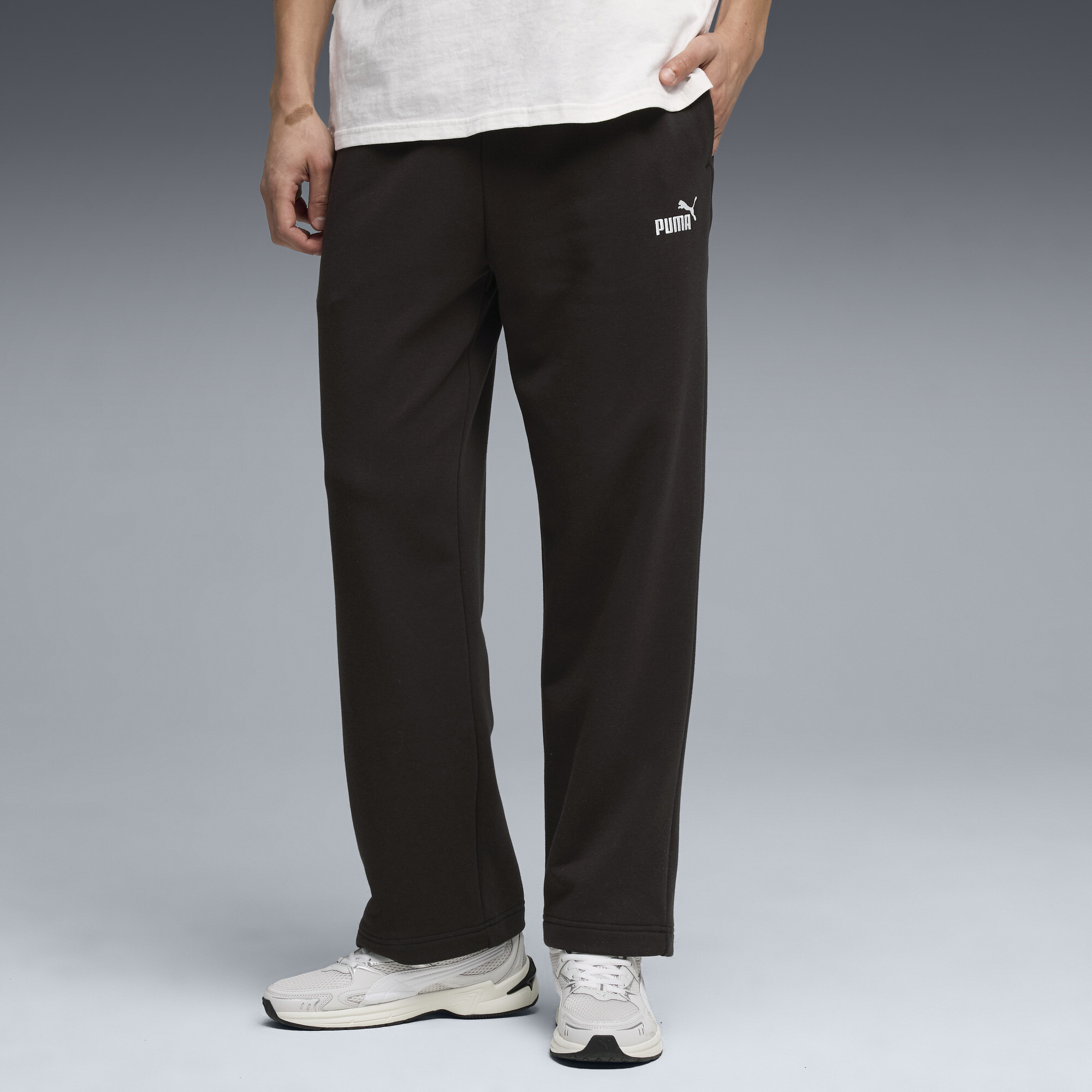 PUMA Essentials No. 1 Logo relaxte broek voor Heren, Zwart, Maat L