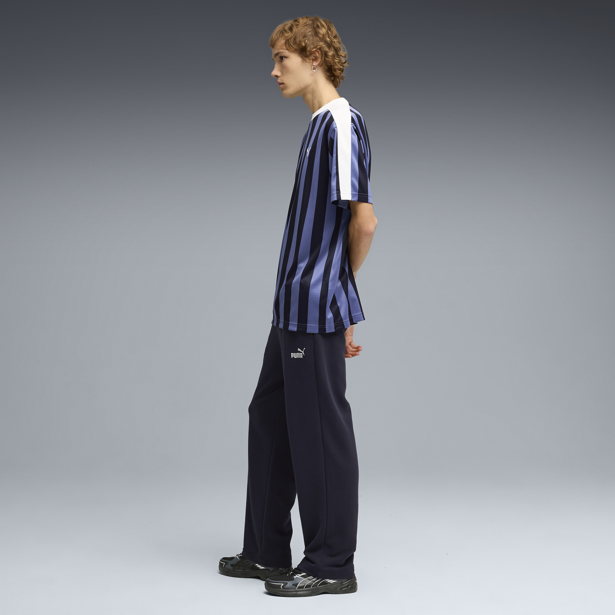 PUMA Essentials No. 1 Logo relaxte broek voor Heren, Blauw, Maat L thumbnail 4