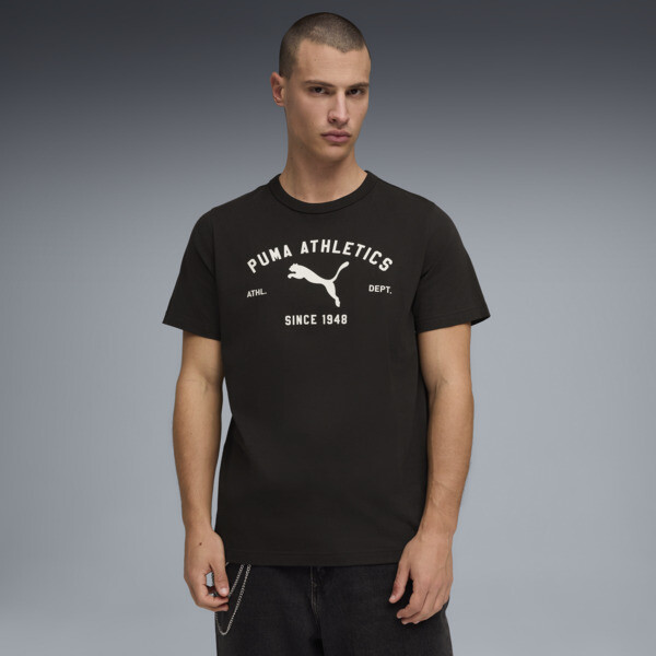 Remera estampada PUMA Class para Hombre En Negro