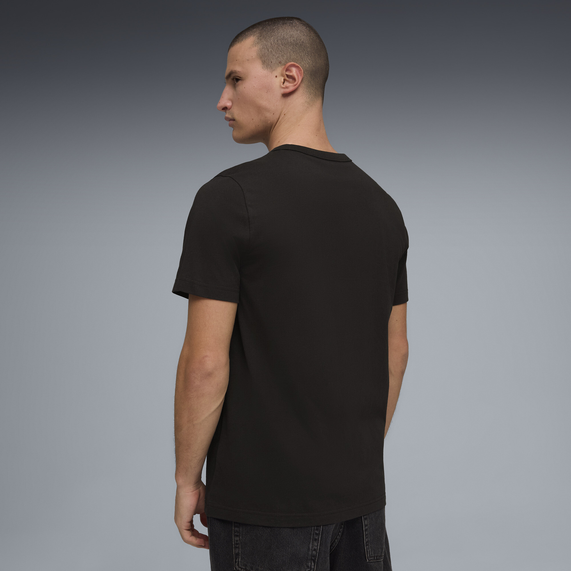 PUMA Class T-shirt met print voor Heren, Zwart, Maat M thumbnail 5