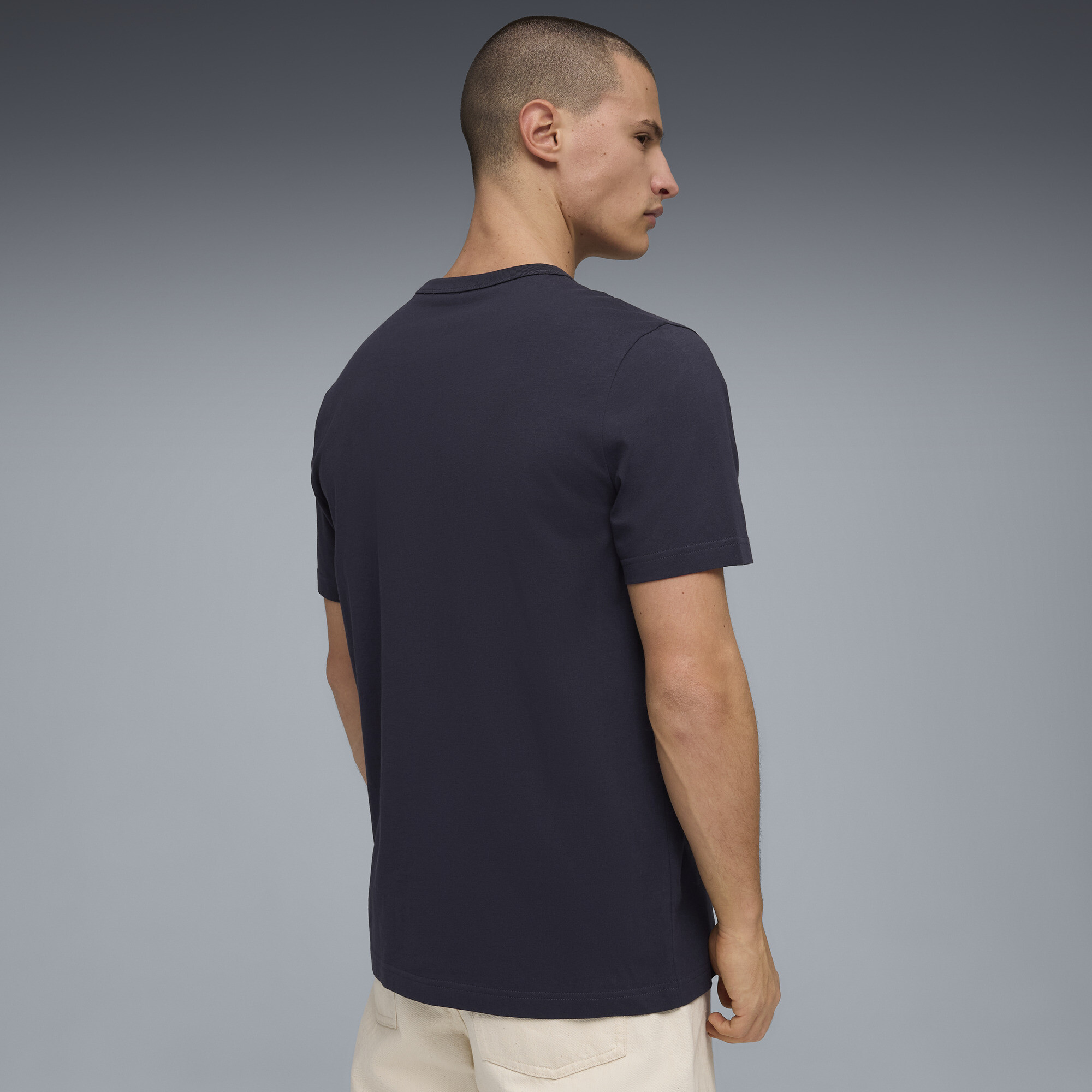 PUMA Class T-shirt met print voor Heren, Blauw, Maat XXL thumbnail 5