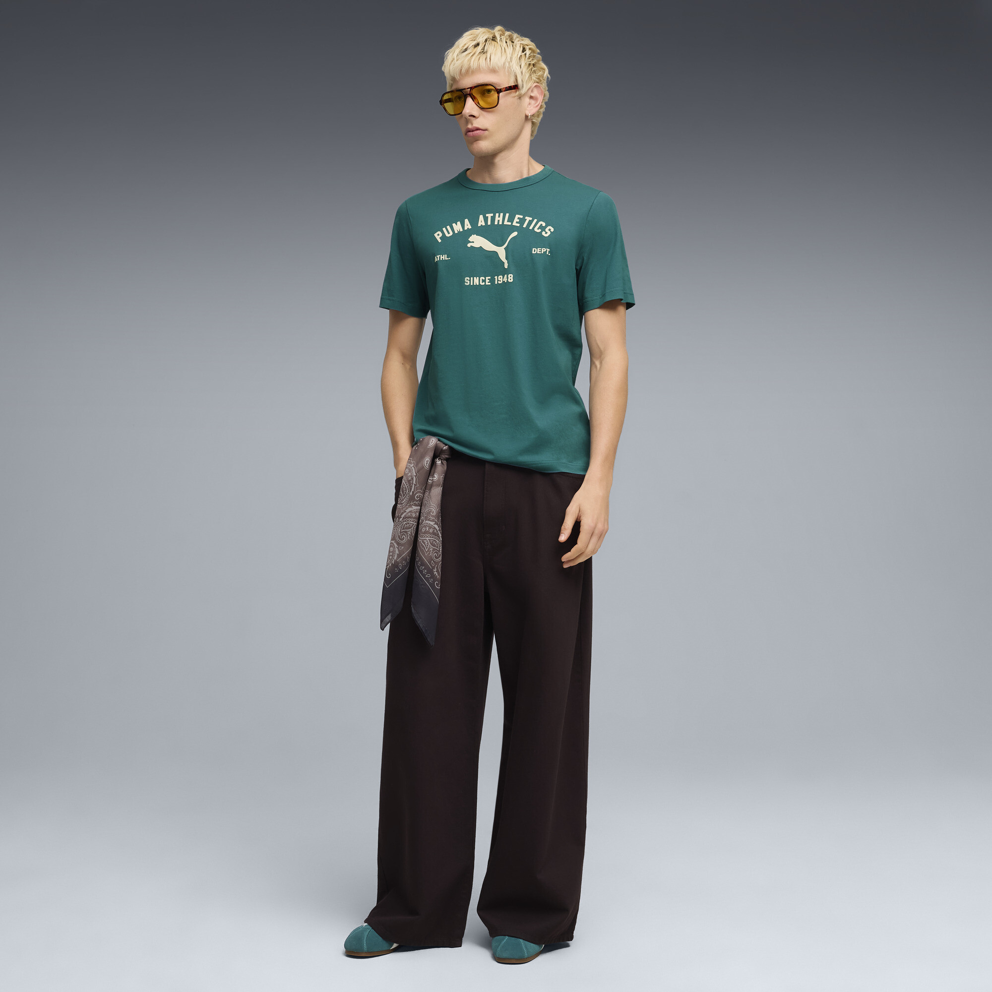 PUMA Class T-shirt met print voor Heren, Maat S thumbnail 4