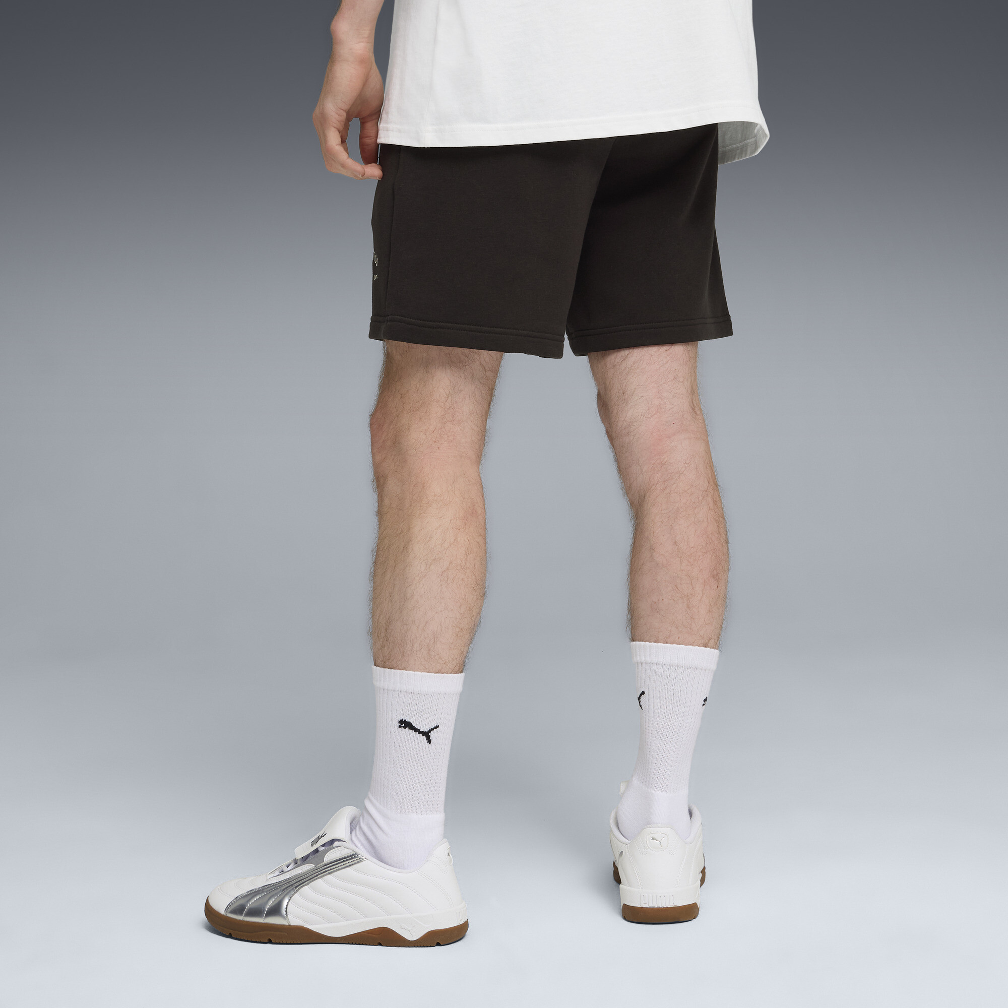 PUMA Class short met opdruk voor Heren, Zwart, Maat XXL thumbnail 5