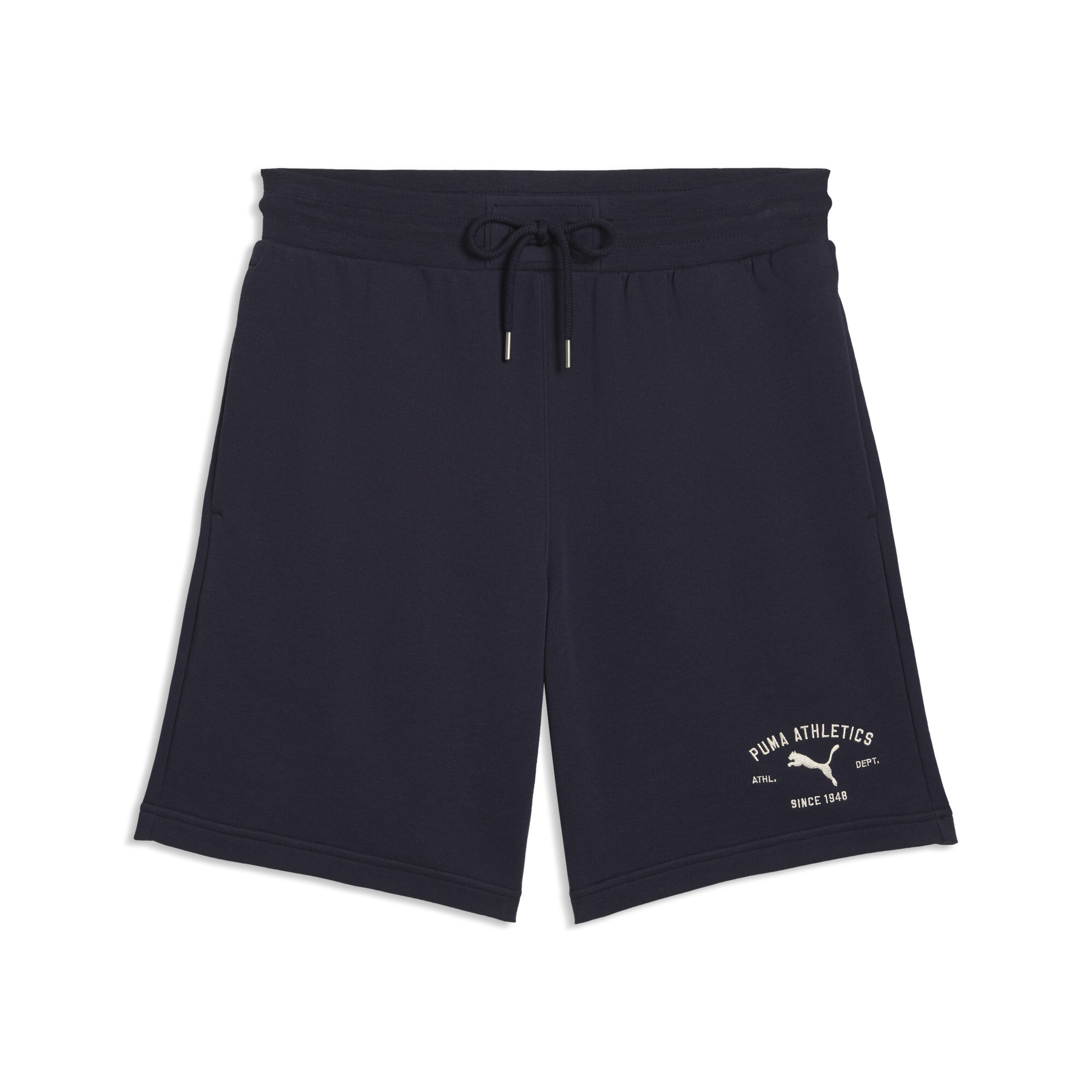 PUMA Class short met opdruk voor Heren, Blauw, Maat XL thumbnail 3