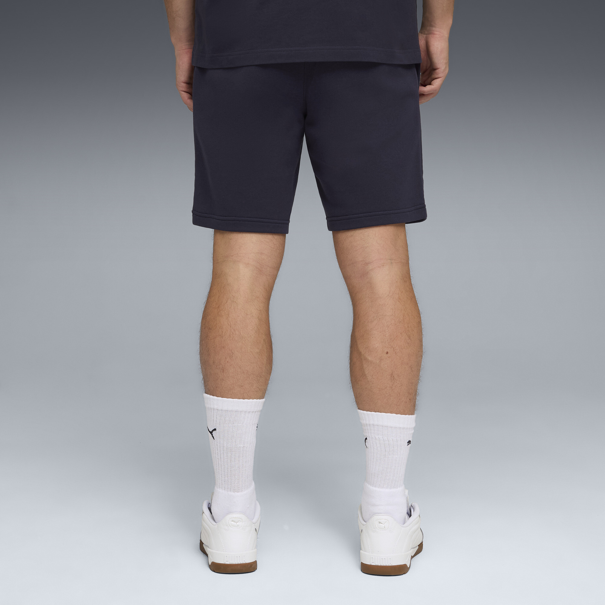 PUMA Class short met opdruk voor Heren, Blauw, Maat XL thumbnail 5