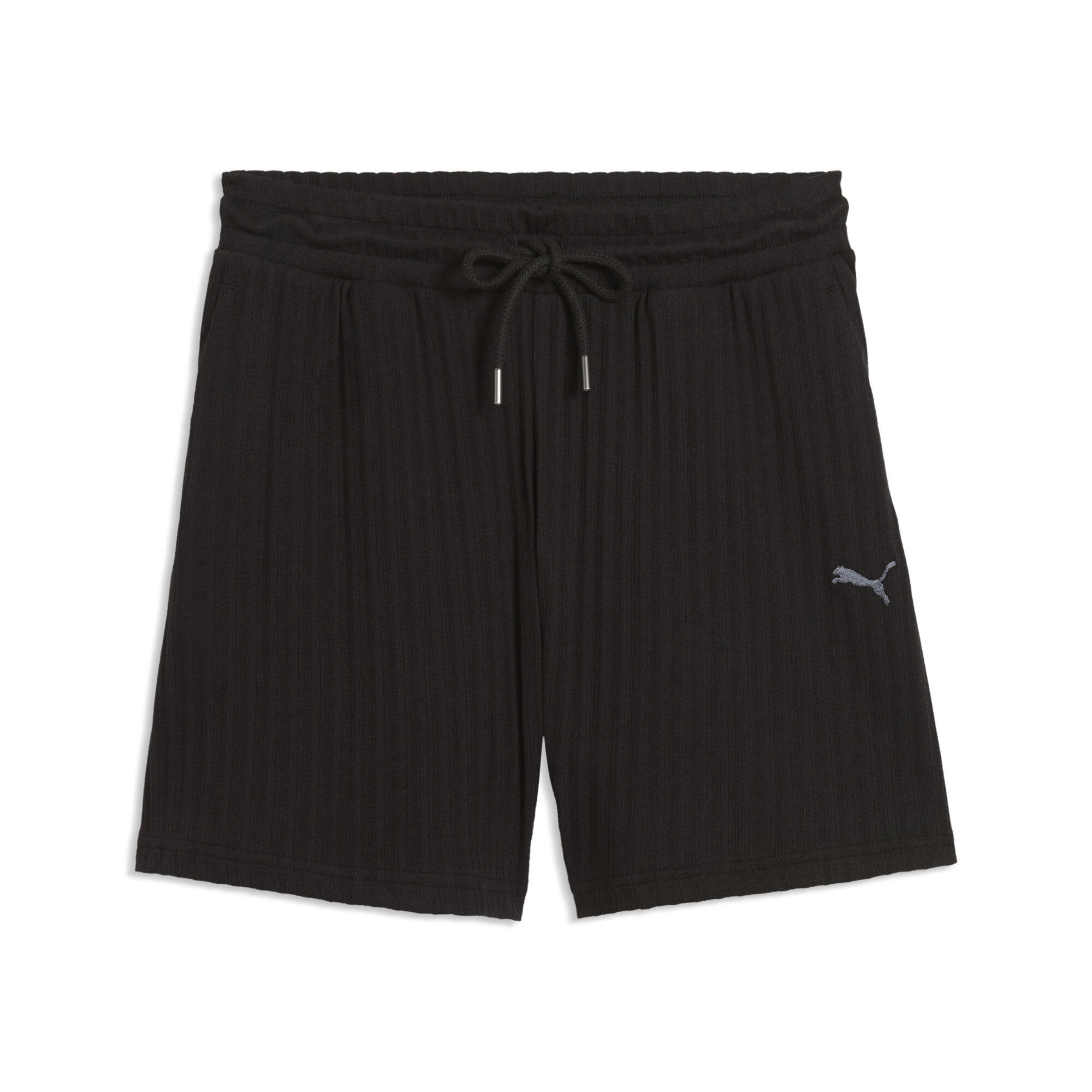 PUMA HER short met hoge taille voor Dames, Zwart, Maat L