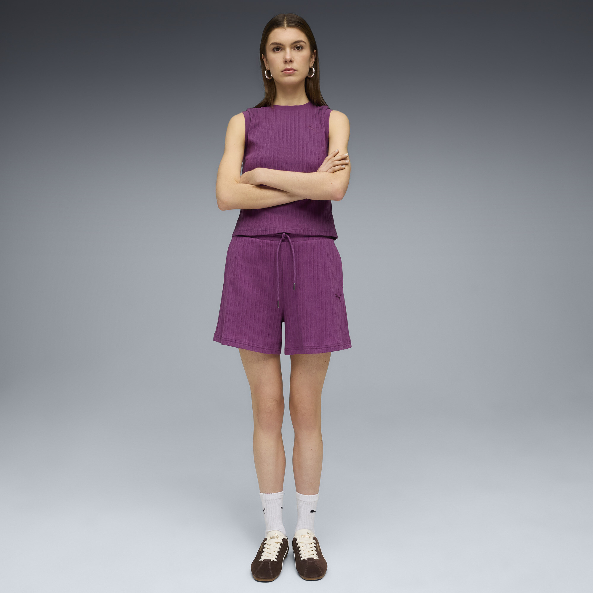 PUMA HER short met hoge taille voor Dames, Maat XL thumbnail 2