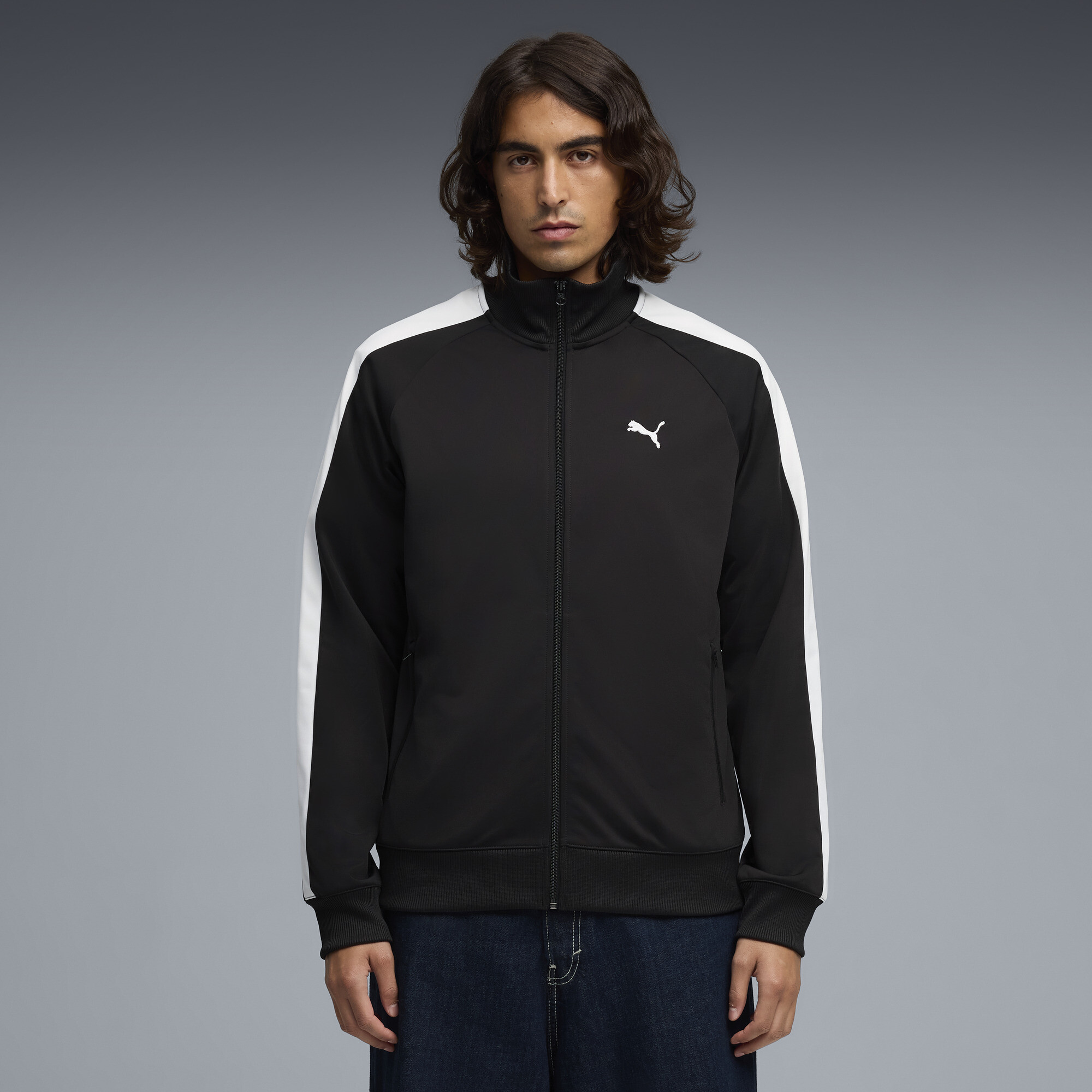 Олимпийка Essentials T7 Track Jacket Men | Цвет: Черный | Puma