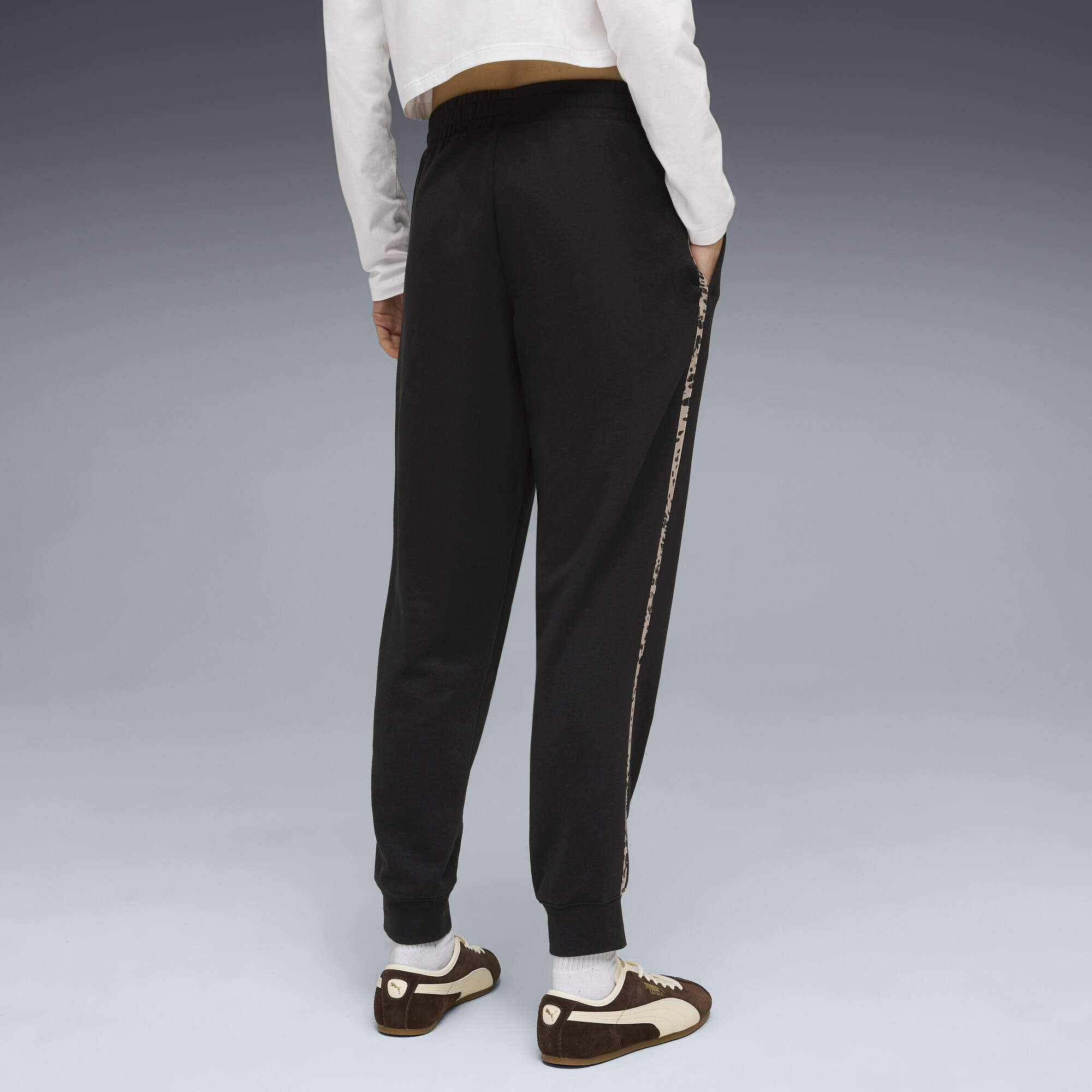 PUMA Essentials Graphics Animal broek voor Dames, Zwart, Maat M thumbnail 5