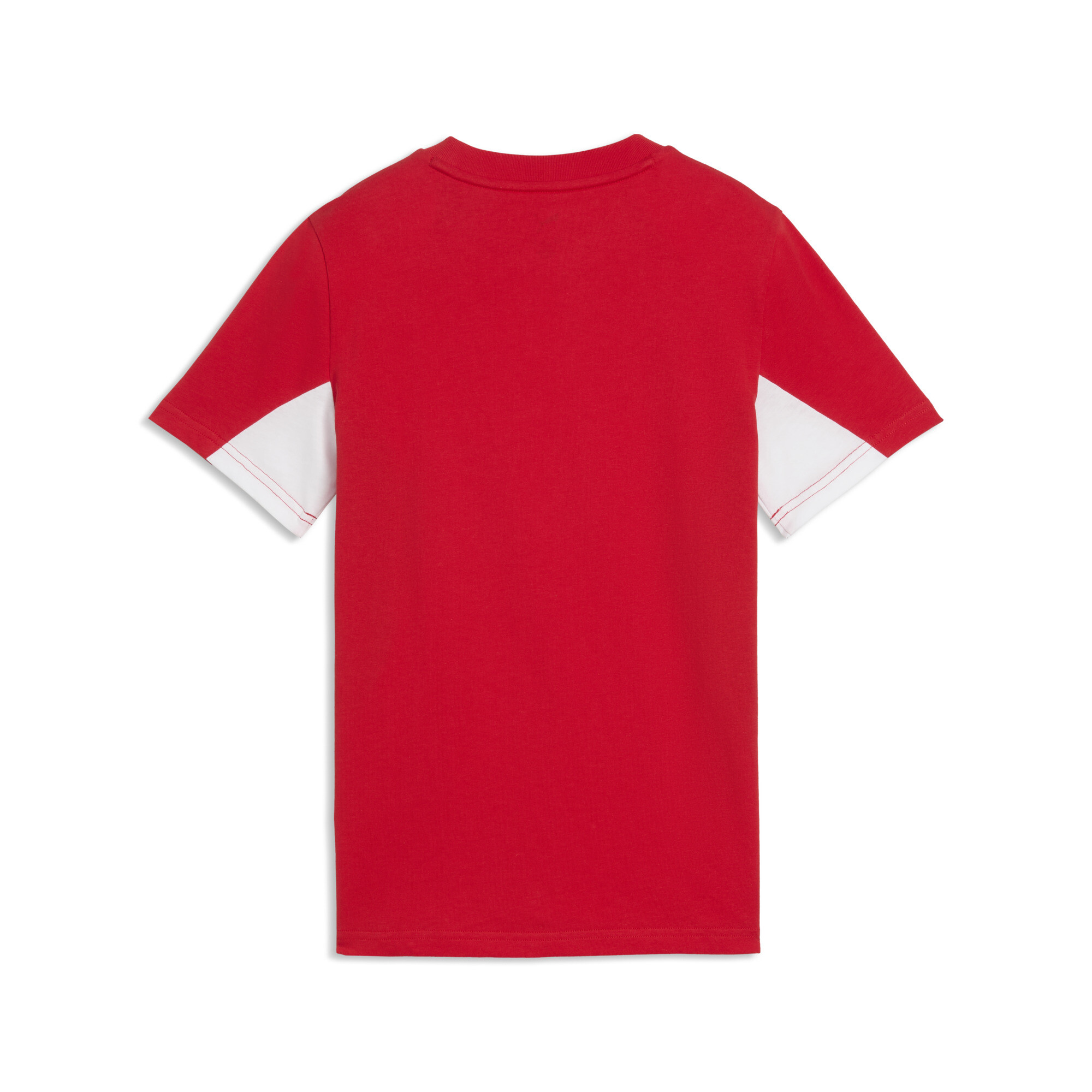 PUMA Essentials Block T-shirt voor Heren, Rood, Maat 9-10Y thumbnail 2
