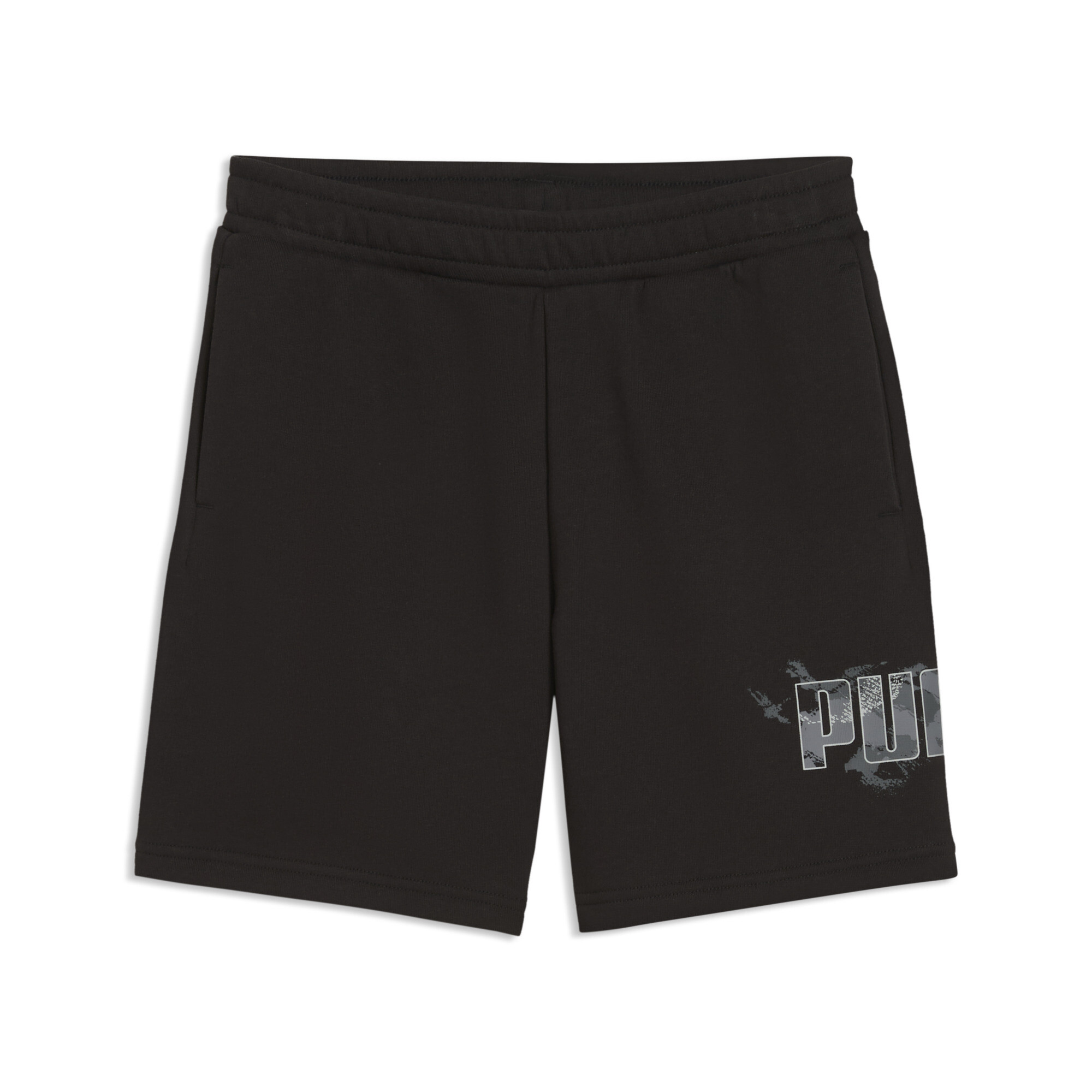 PUMA Essentials Camo short voor Heren, Zwart, Maat 5-6Y thumbnail 3