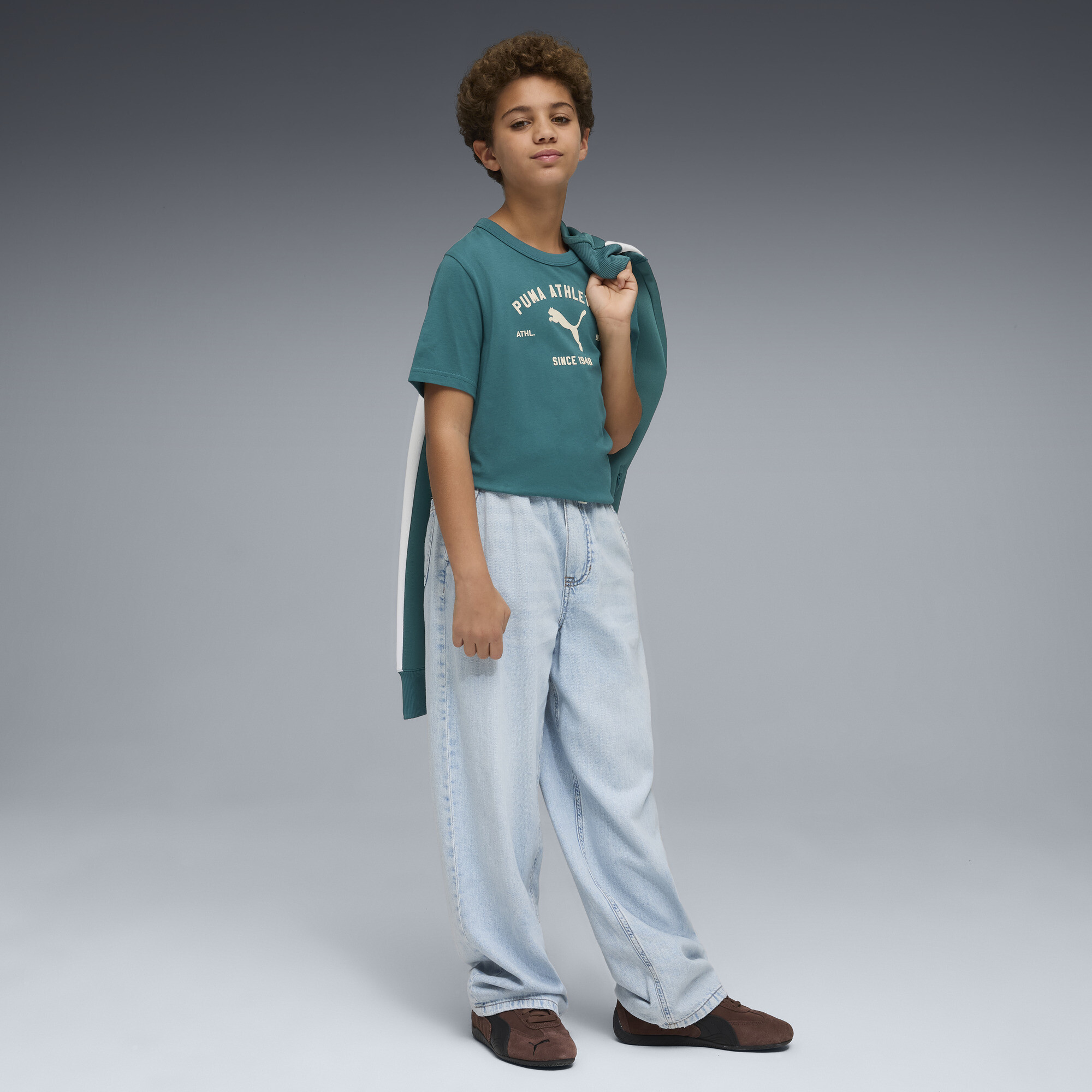 PUMA Class T-shirt met print voor Heren, Maat 13-14Y thumbnail 2