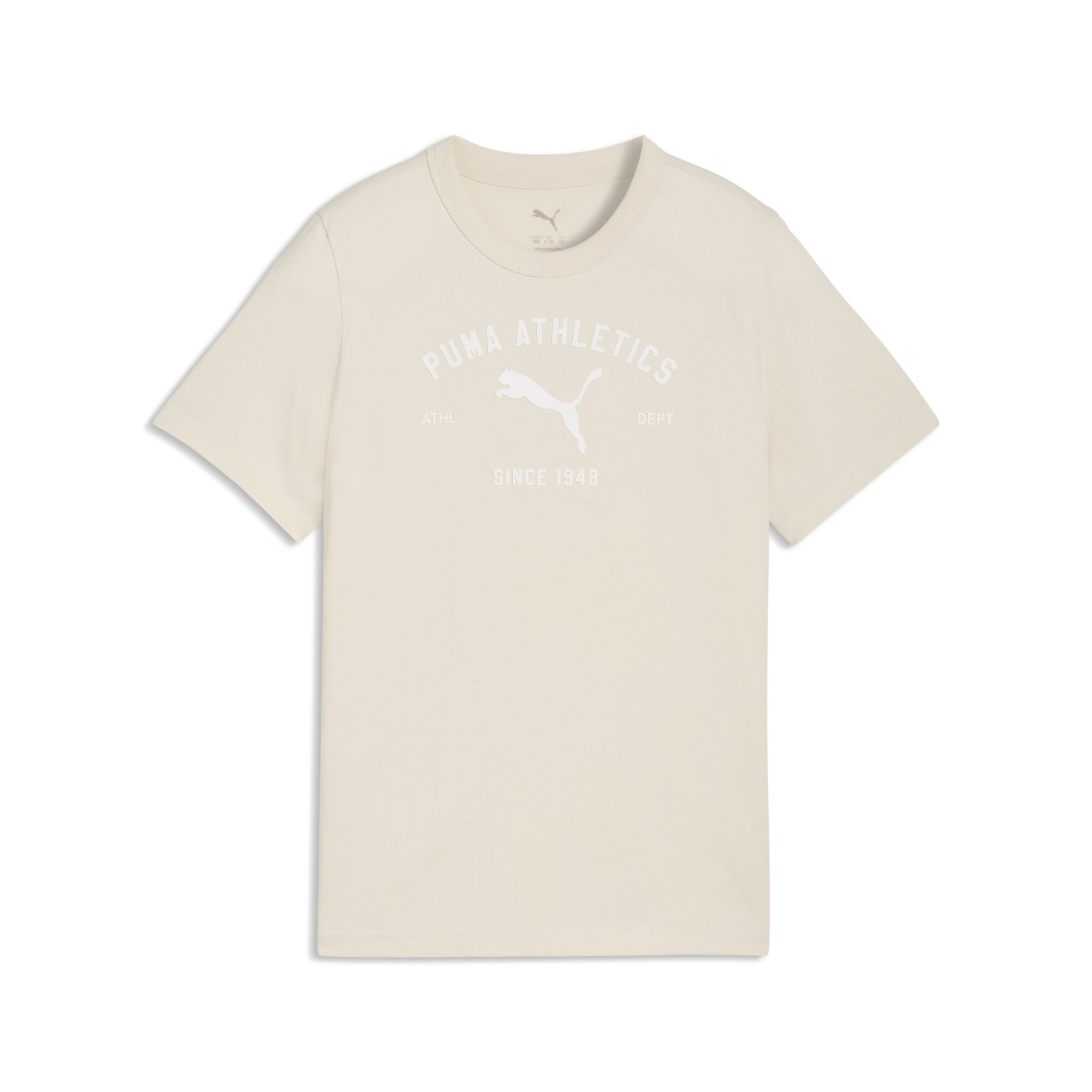 PUMA Class T-shirt met print voor Heren, Maat 9-10Y