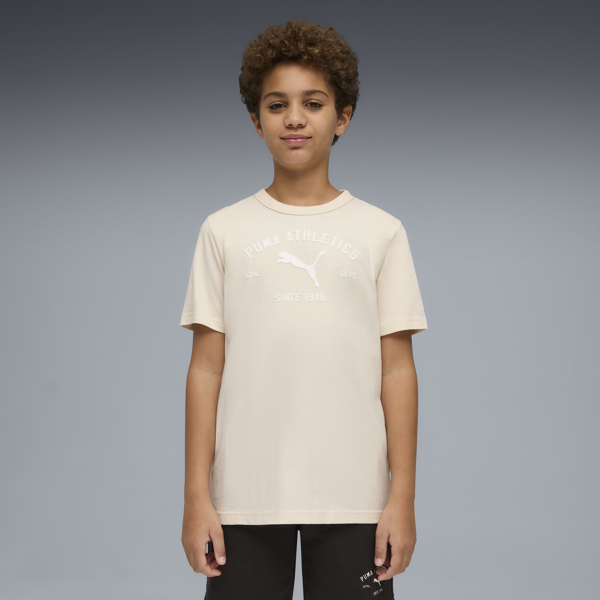 PUMA Class T-shirt met print voor Heren, Maat 9-10Y thumbnail 4