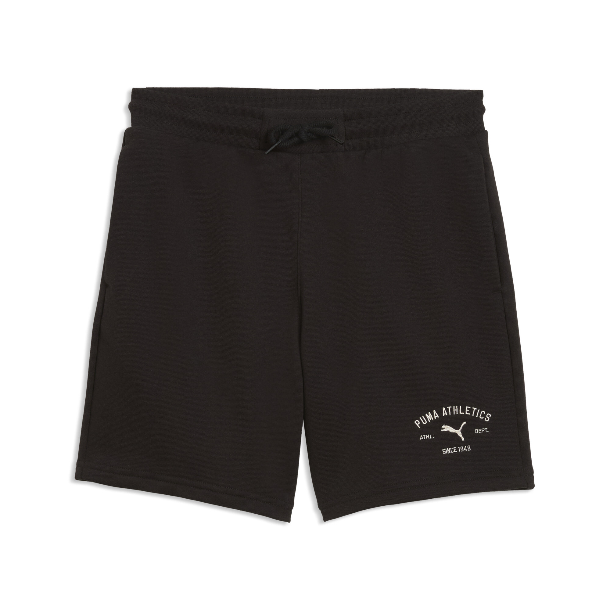 PUMA Class short met opdruk voor Heren, Zwart, Maat 7-8Y