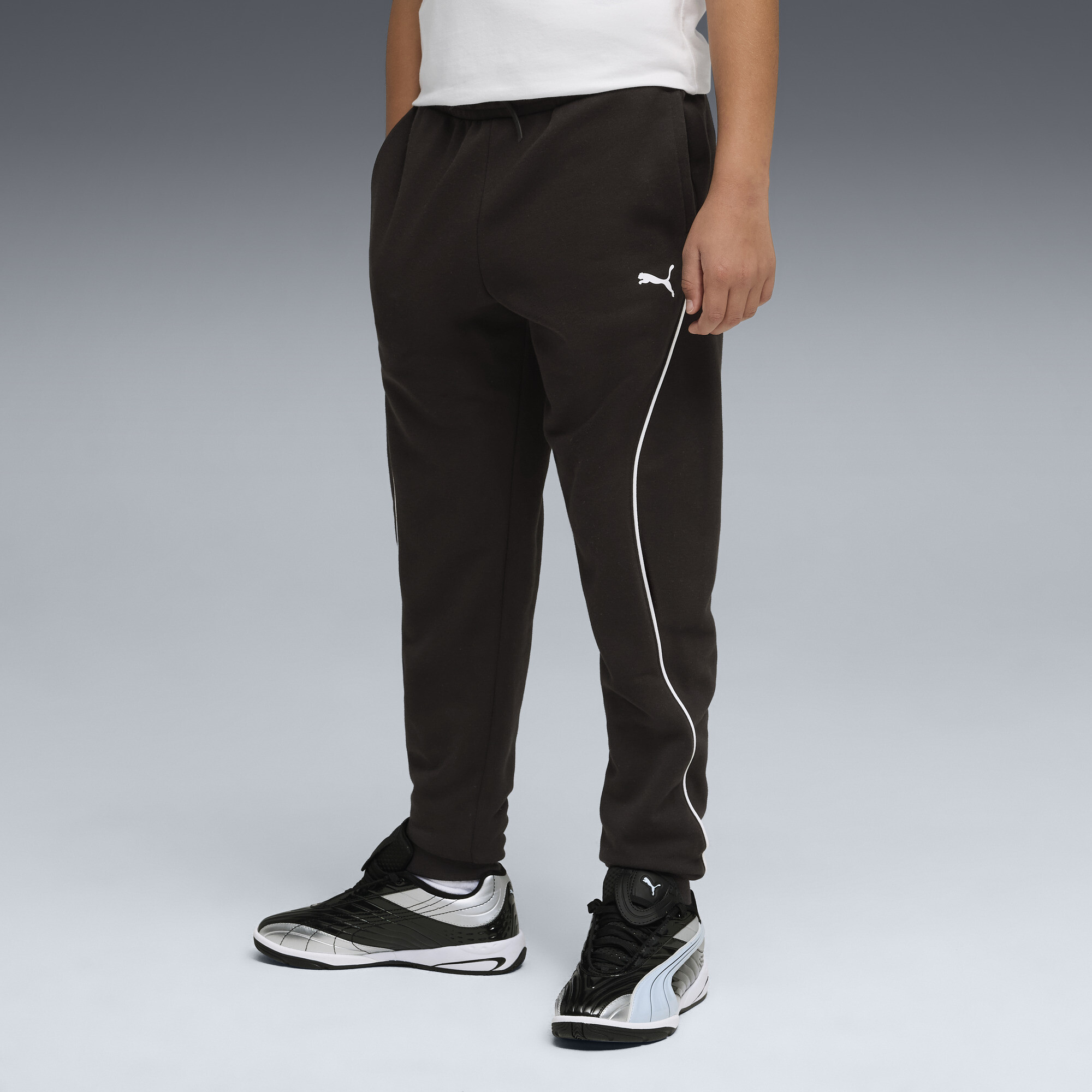 PUMA Sport sweatpant voor Heren, Zwart, Maat 15-16Y thumbnail 4