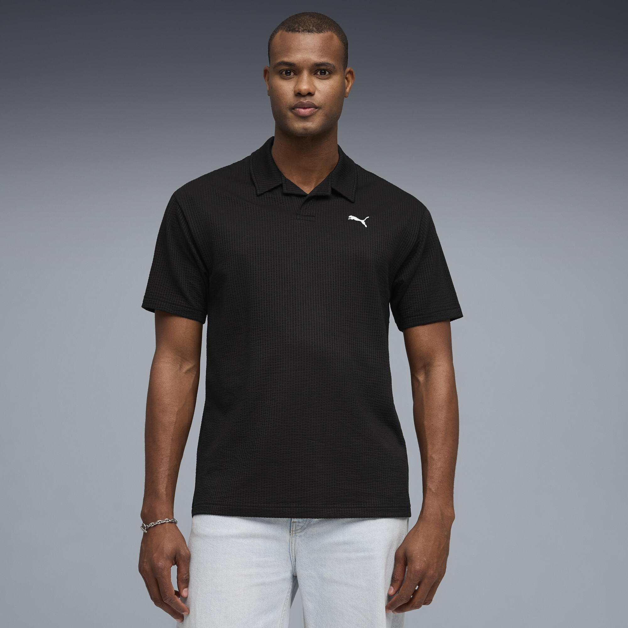 hommes polo トップス 5351 les pour leopard