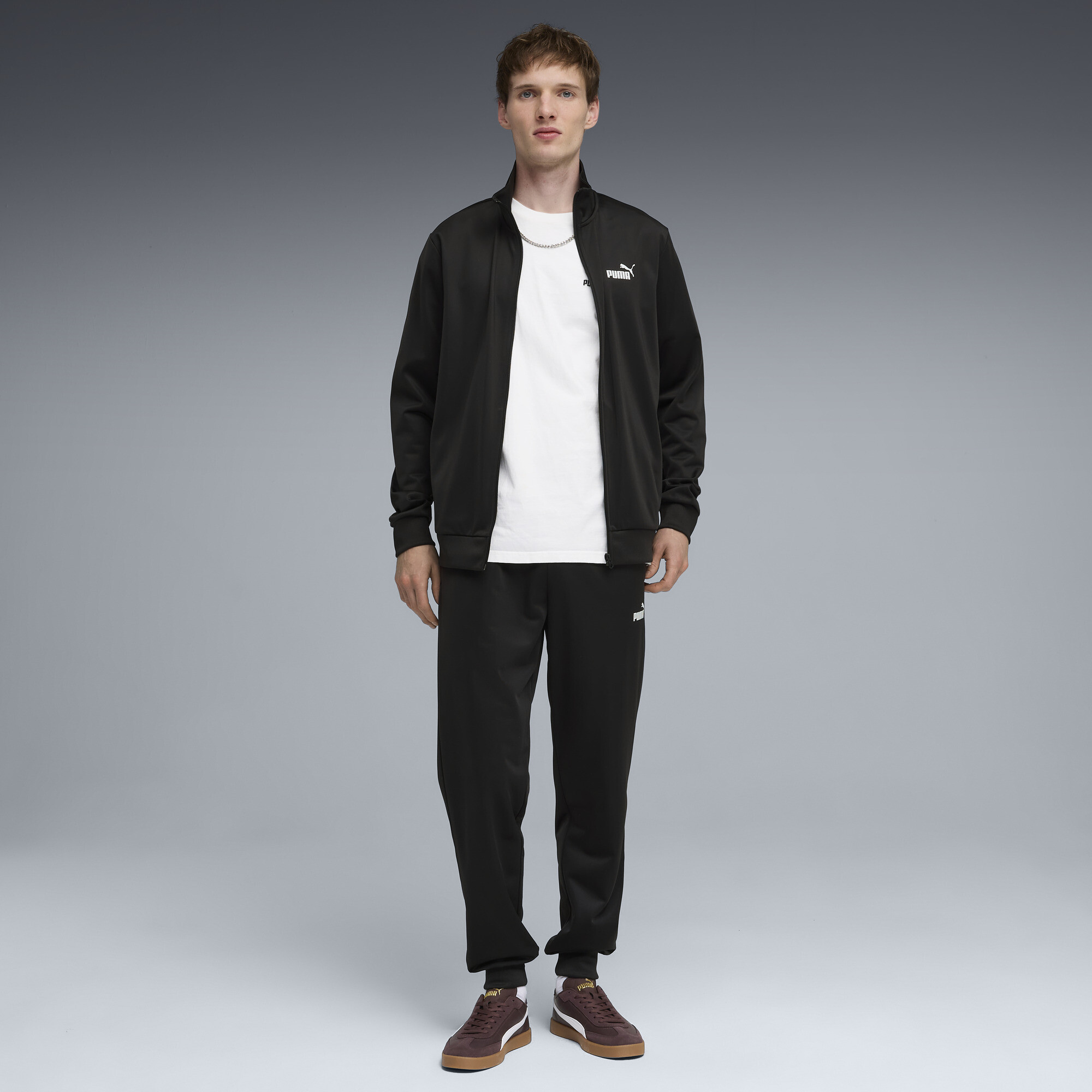 Спортивный костюм Essentials Tracksuit Men | Цвет: Черный | Puma