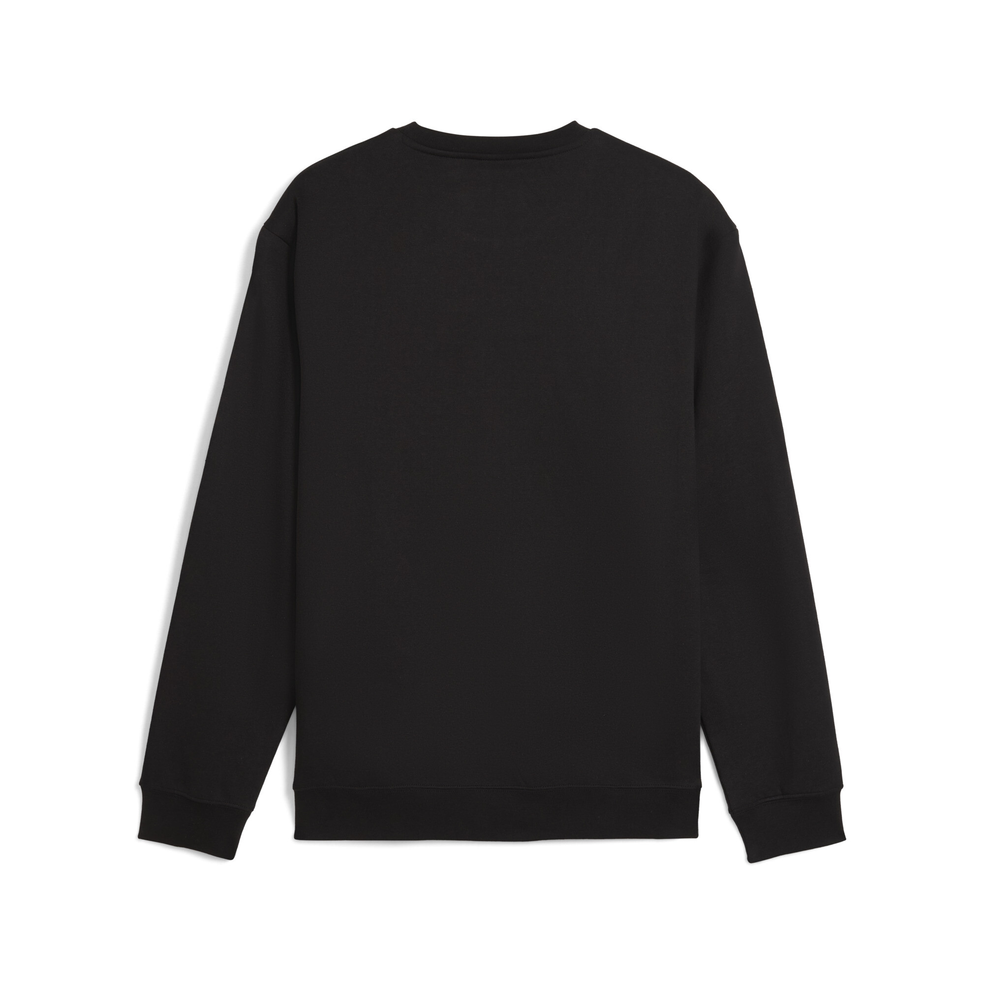 PUMA Tape Fleece Crew Sweatshirt Heren, Zwart, Maat S thumbnail 2