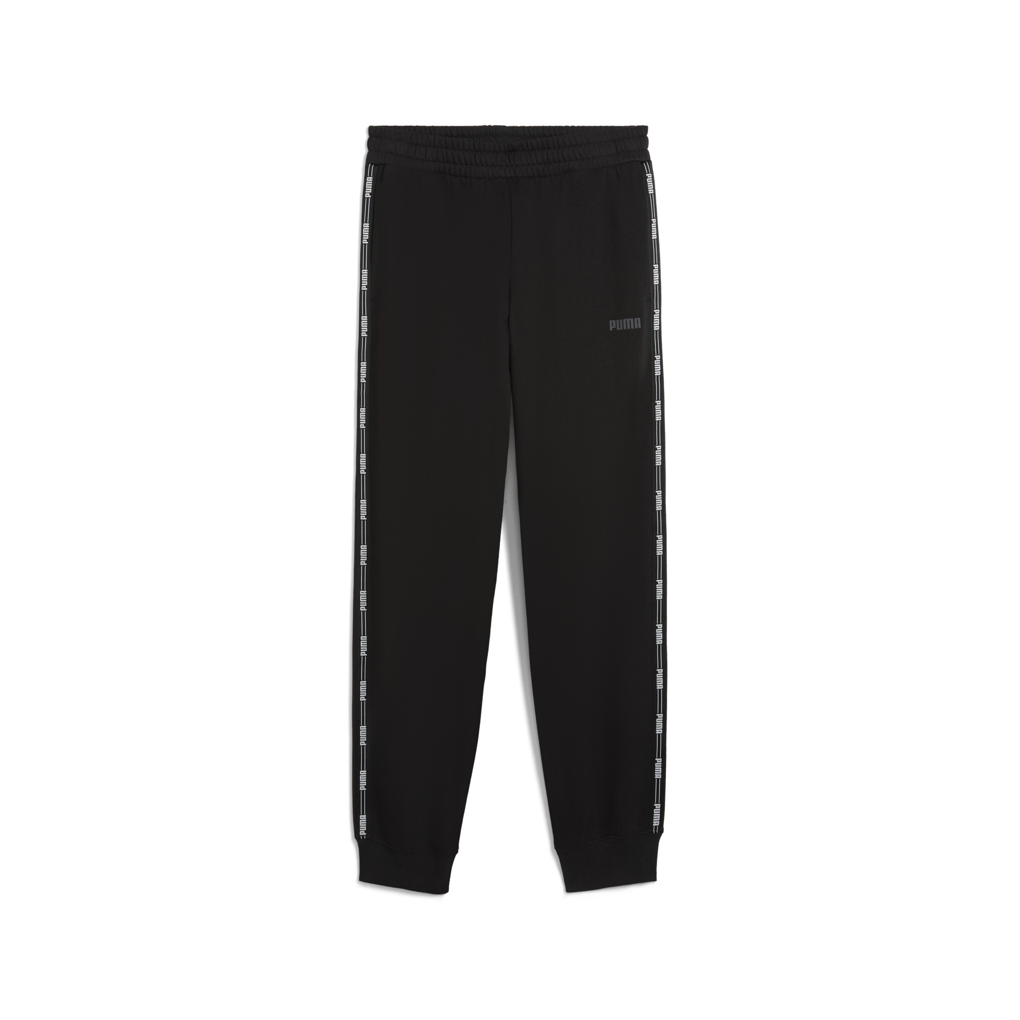 PUMA Tape Fleece Broek Heren, Zwart, Maat XS