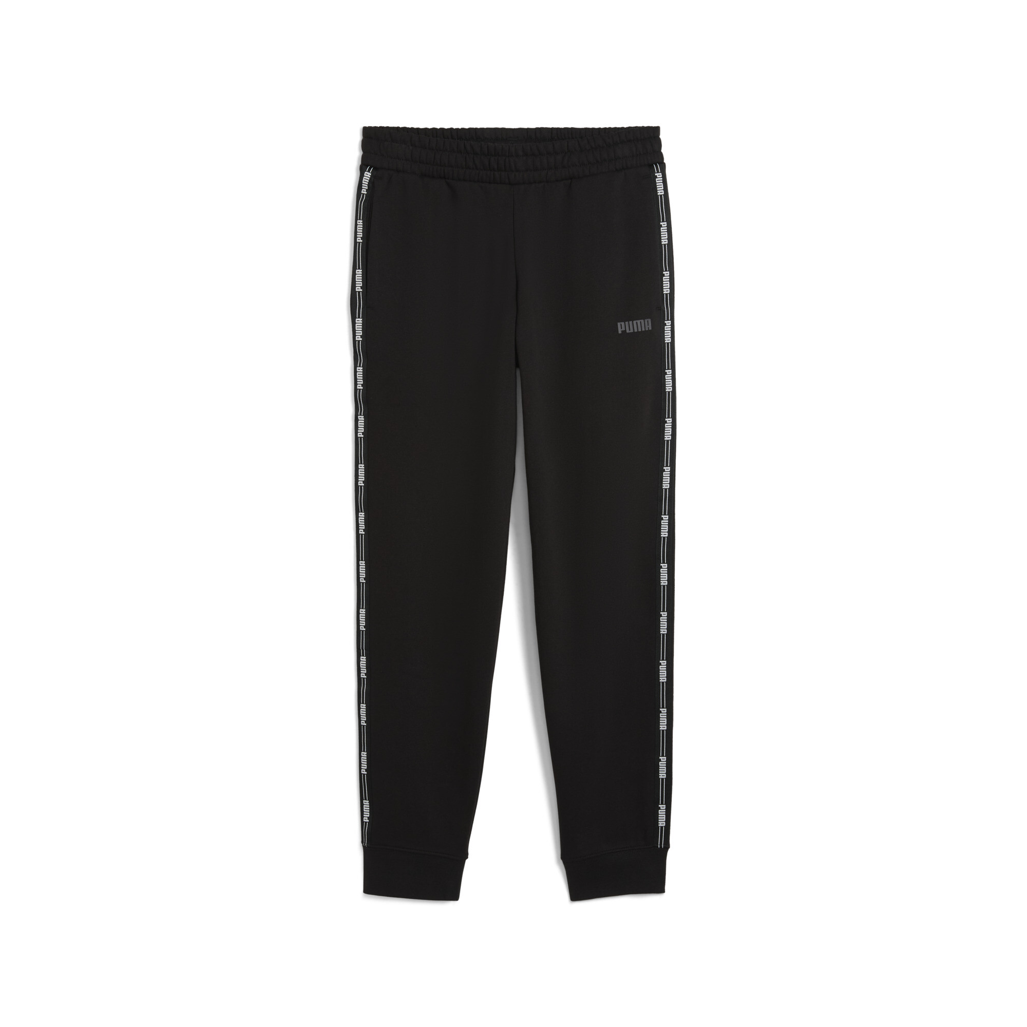 PUMA Tape Fleece Broek Dames, Zwart, Maat XXS