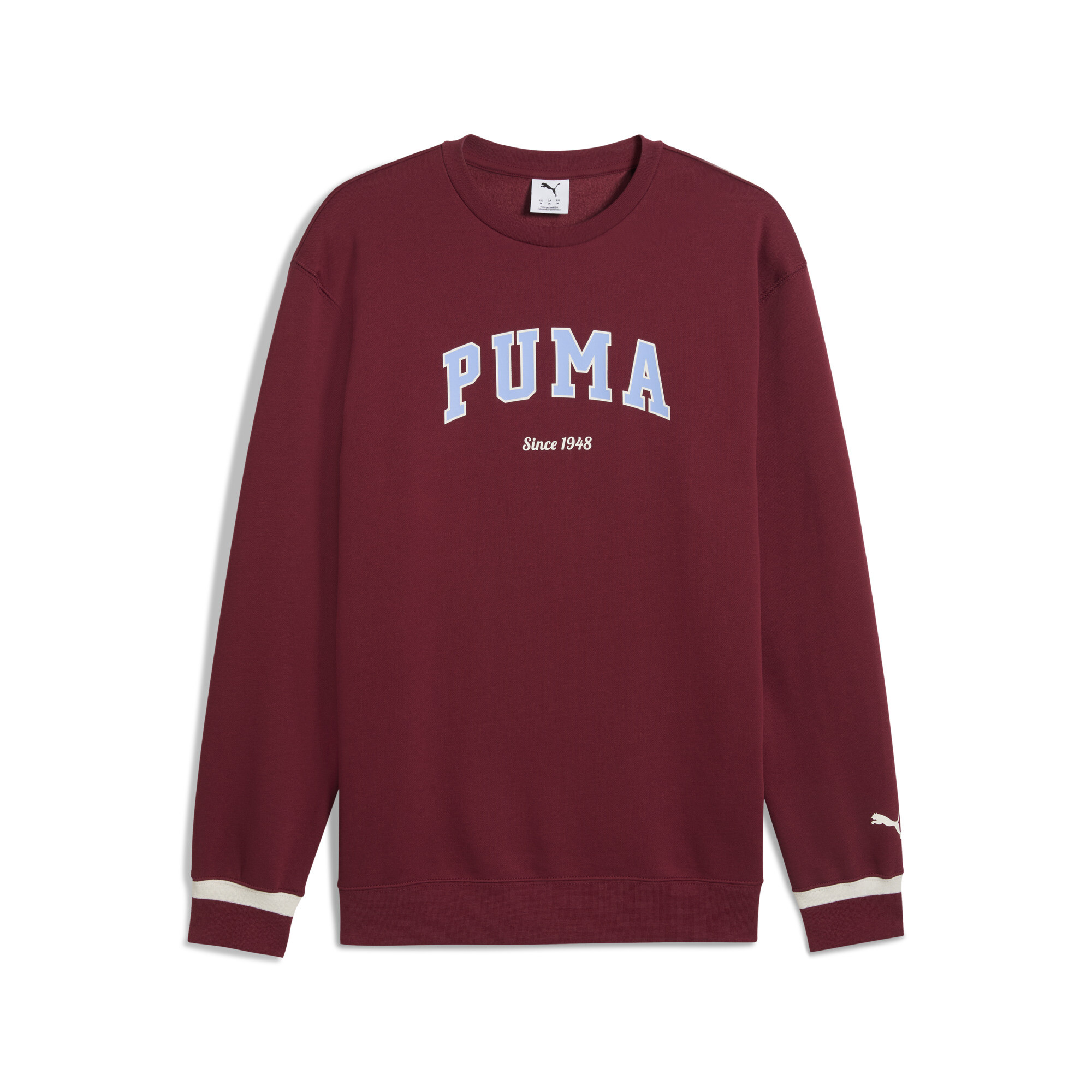 PUMA Varsity Crew Tee Hommes Vêtements Clove - vue 2