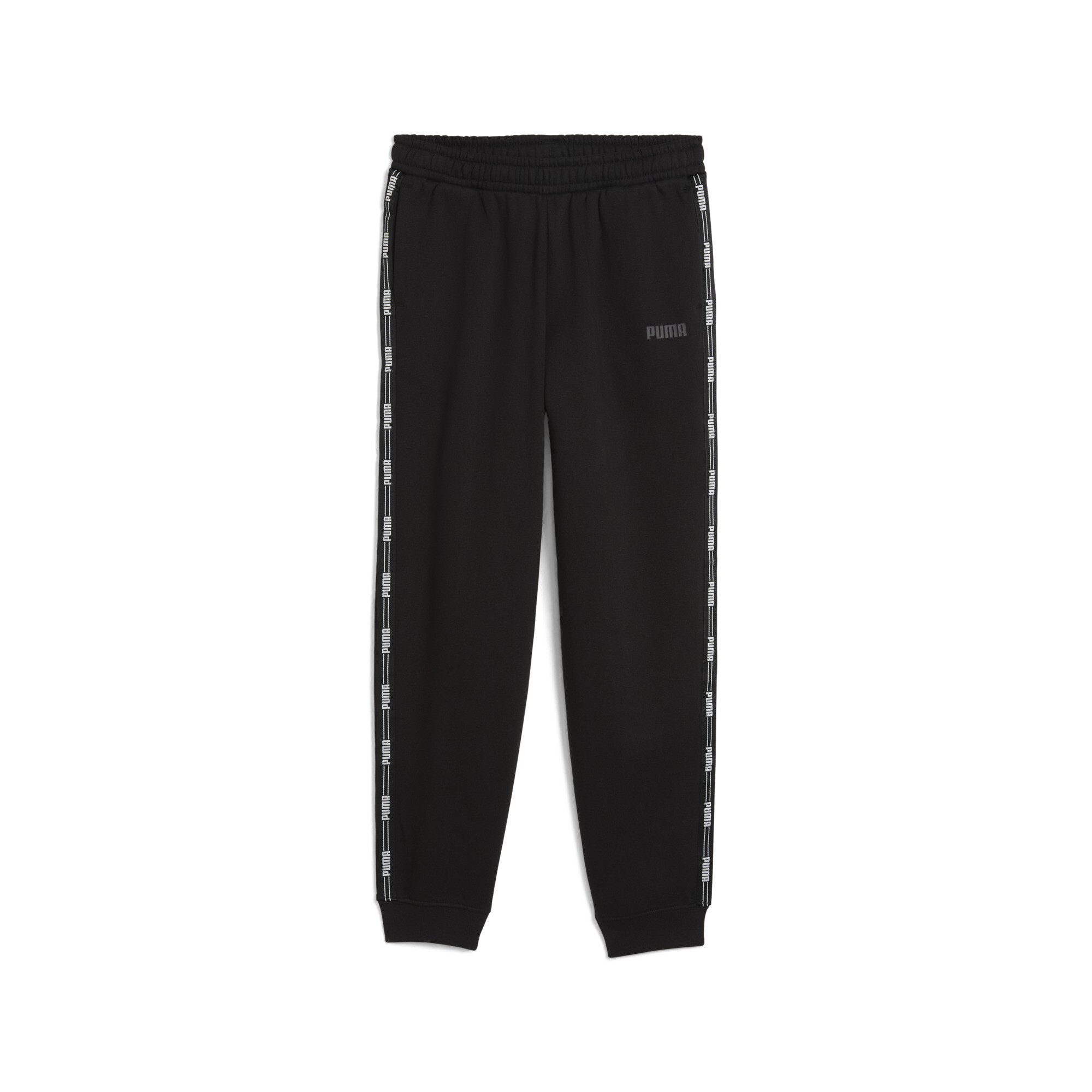 PUMA Tape Fleece Broek Jeugd voor Dames, Zwart, Maat 7-8Y