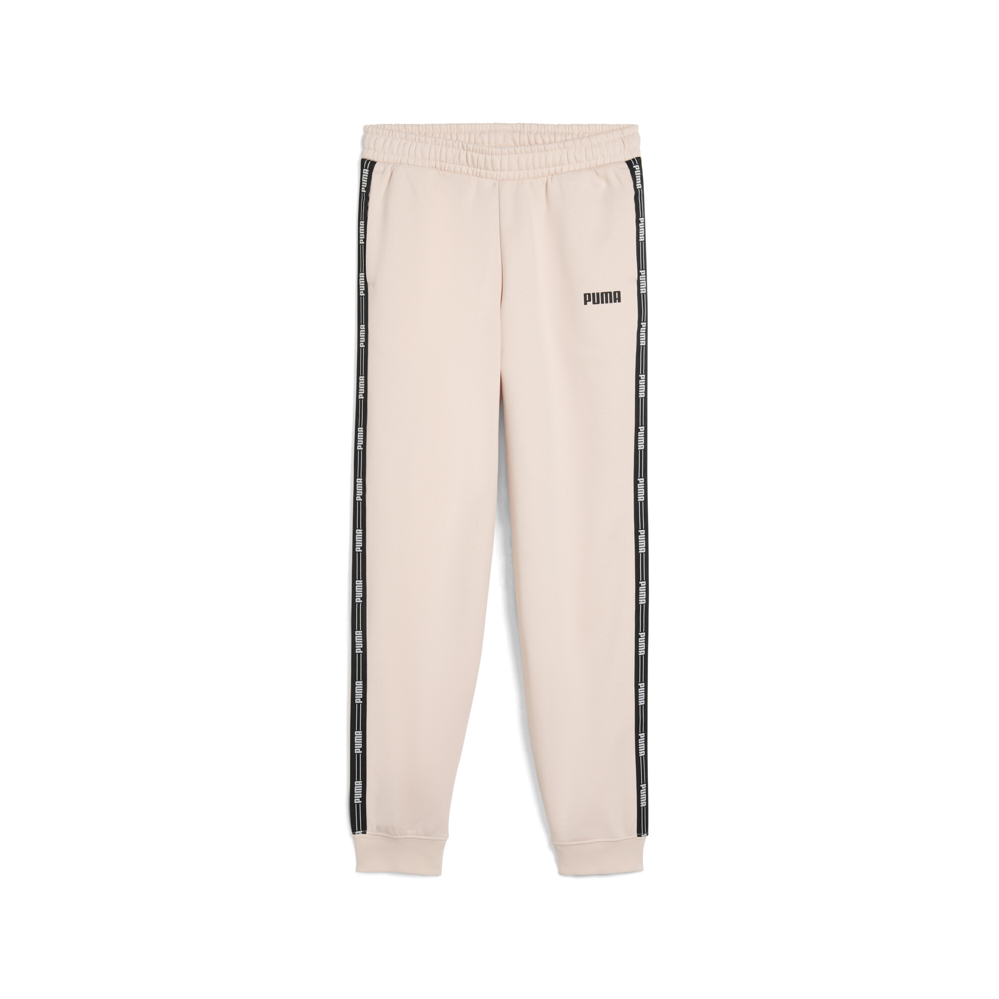 PUMA Tape Fleece Broek Jeugd voor Dames, Roze, Maat 7-8Y