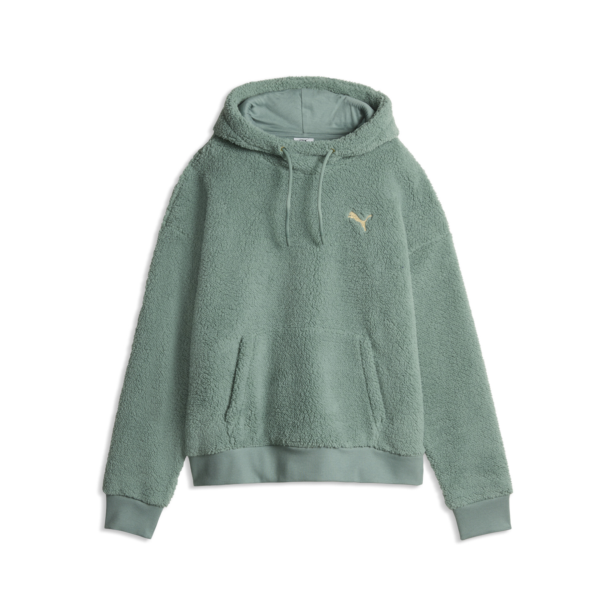 PUMA Sherpa Relaxed Sweatshirt Women, Clothing, Granola, M