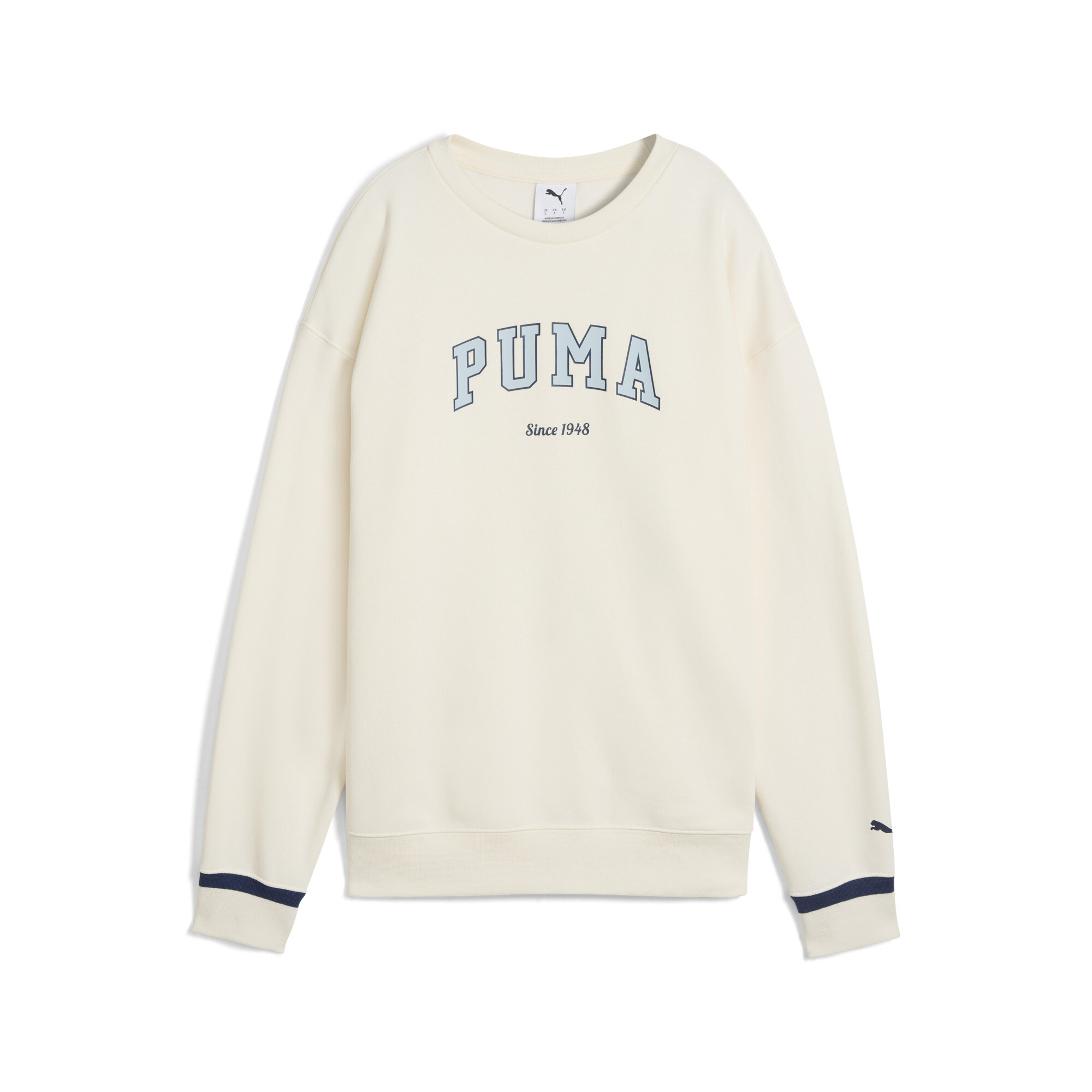 PUMA Varsity Crew Hals Top Vrouwen voor Dames, Maat S