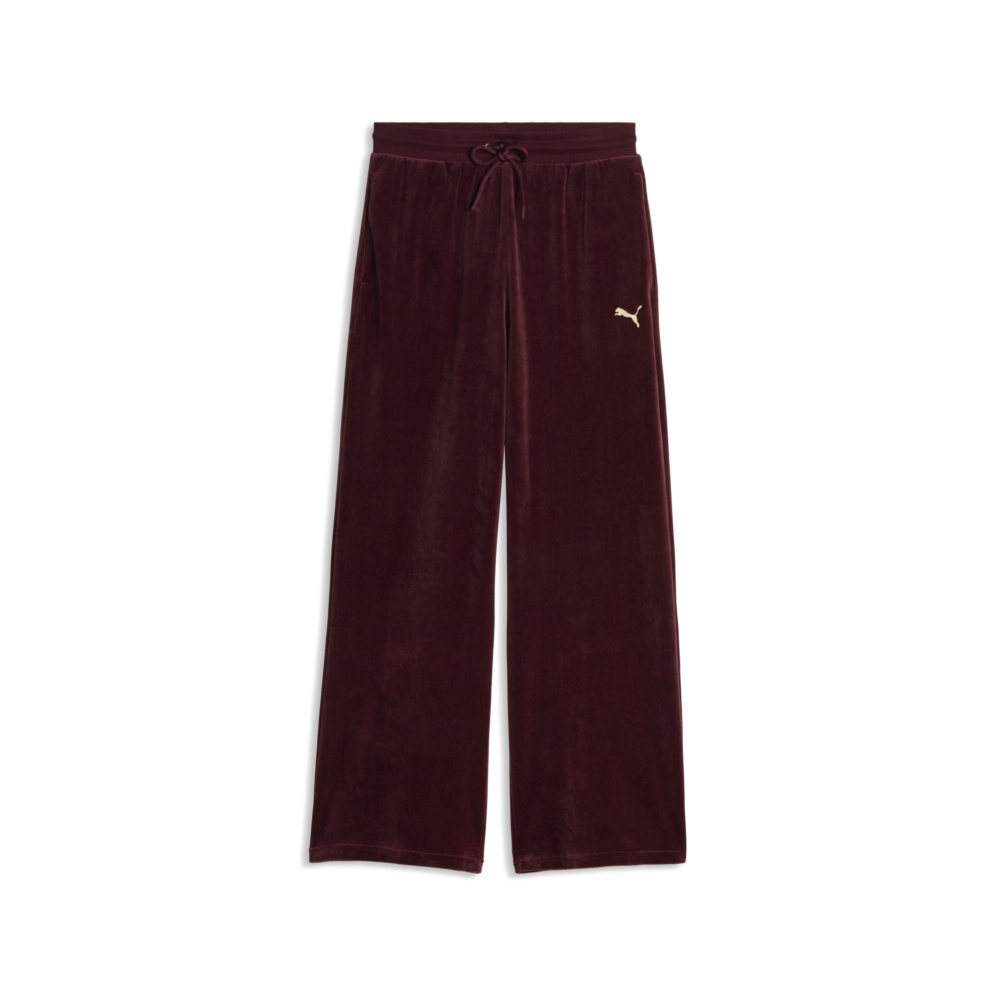 PUMA Velour Hoodie Women, Clothing, Aubergine, XXL