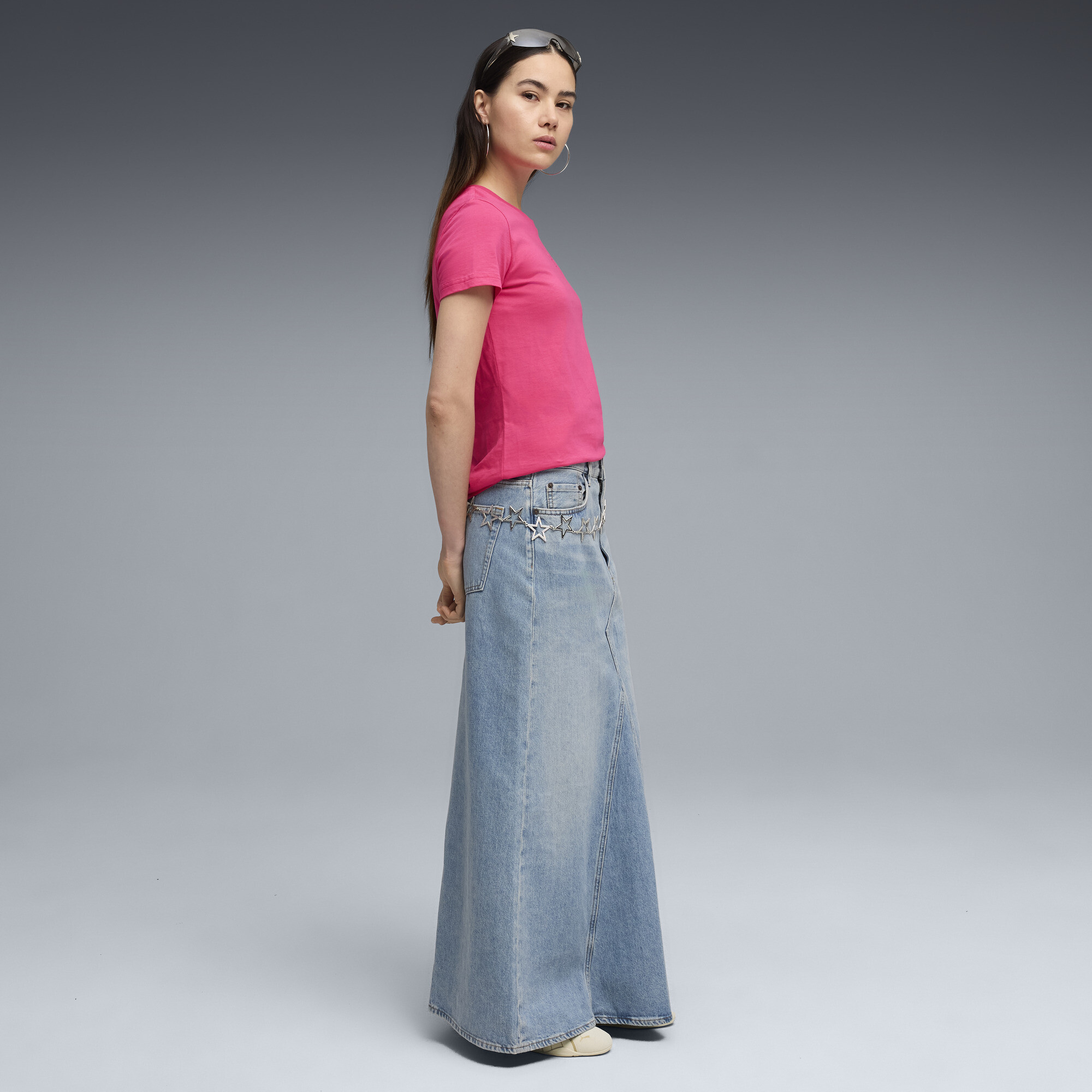 PUMA Essentials T-shirt voor Dames, Roze, Maat XS thumbnail 4