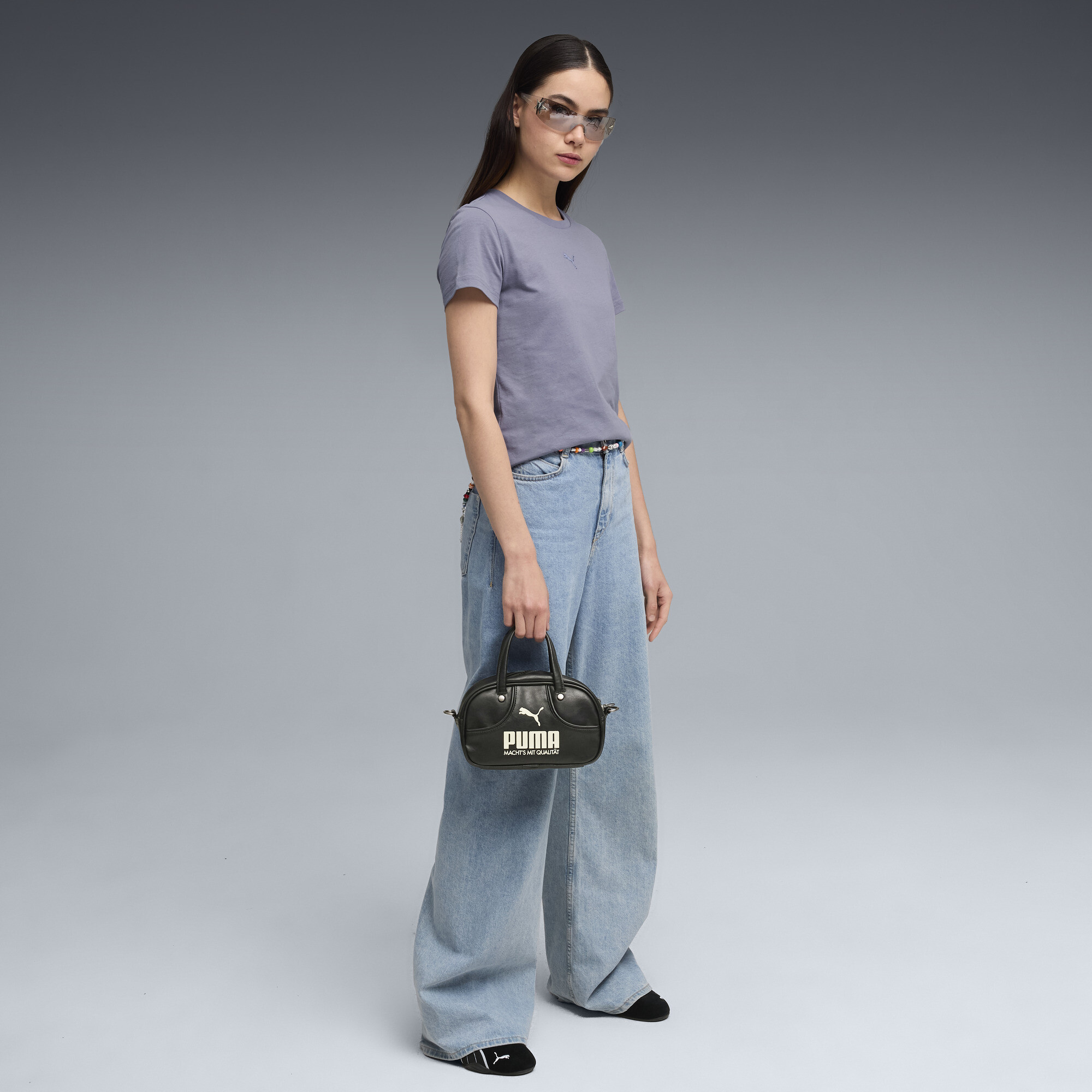 PUMA Essentials T-shirt voor Dames, Grijs, Maat M thumbnail 4