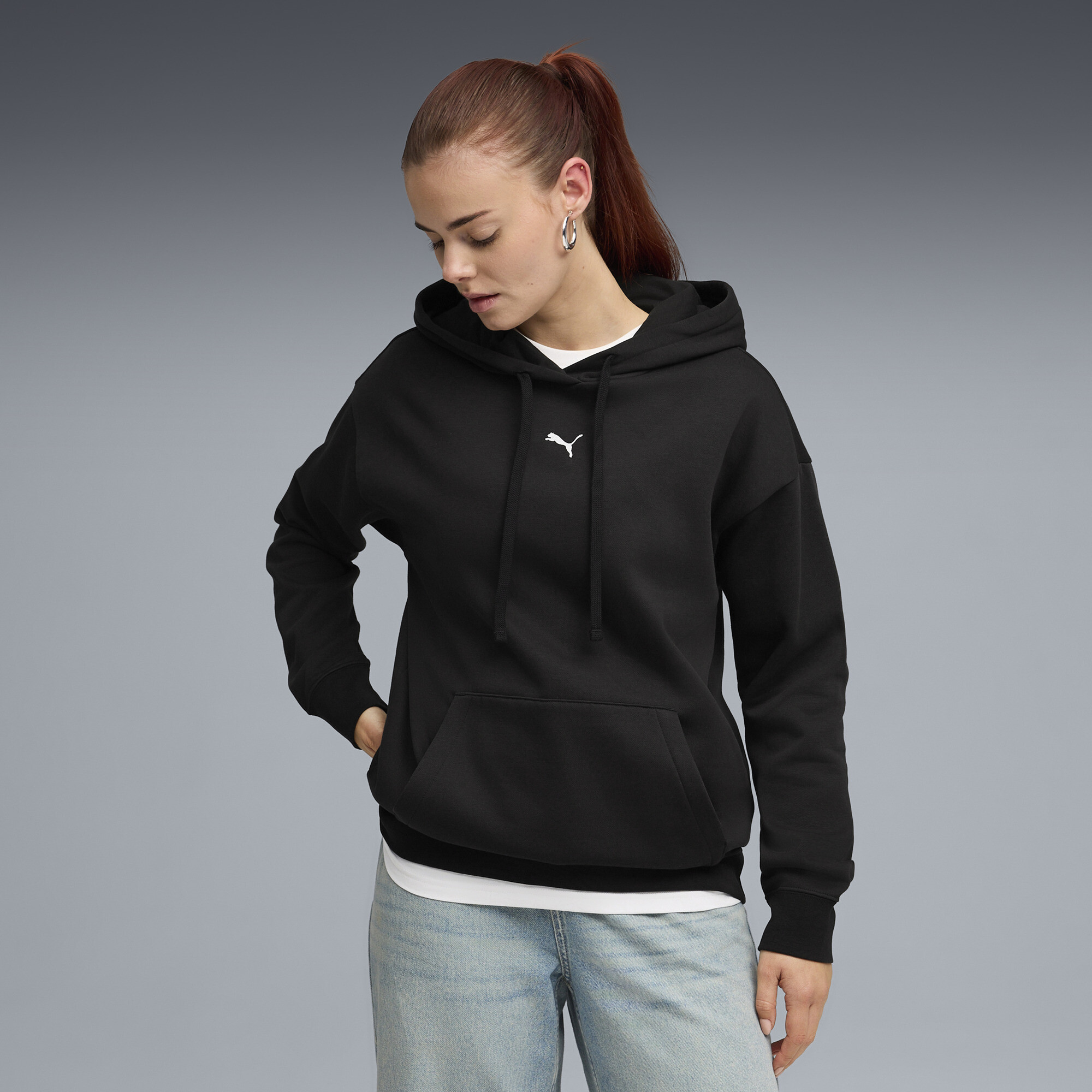 PUMA Hoodie en molleton décontracté Essentials Femme Vêtements - vue 8