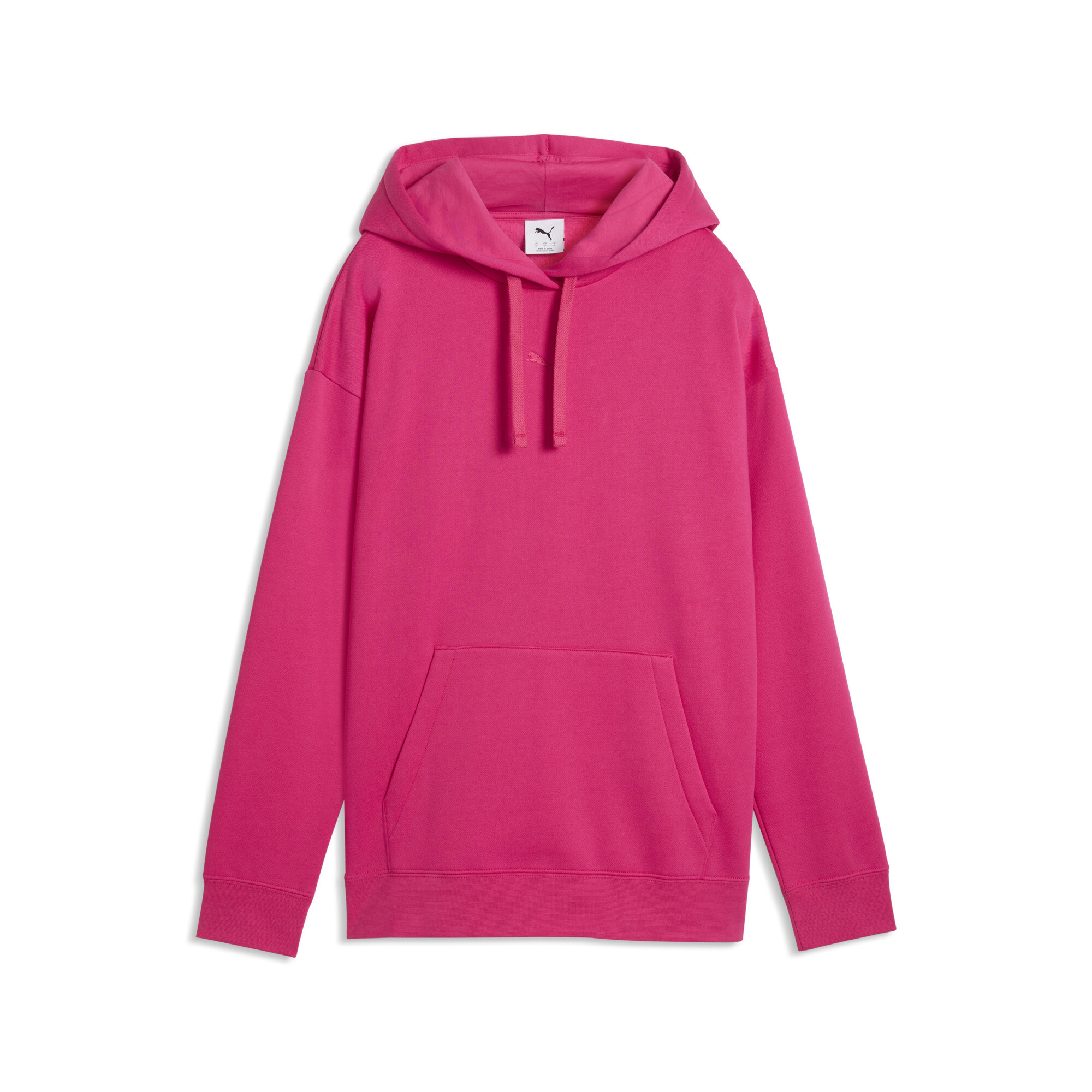 PUMA Essentials relaxte hoodie van fleece voor Dames, Roze, Maat S thumbnail 3