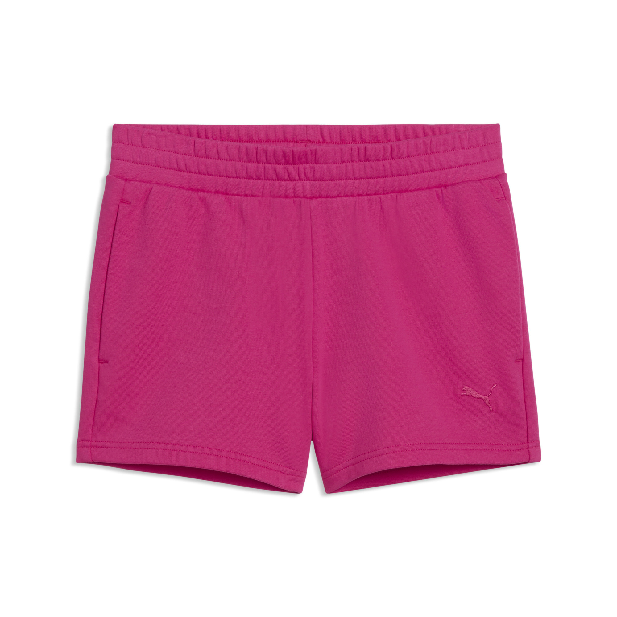 PUMA Essentials Cat-logo short voor Dames, Roze, Maat S thumbnail 3