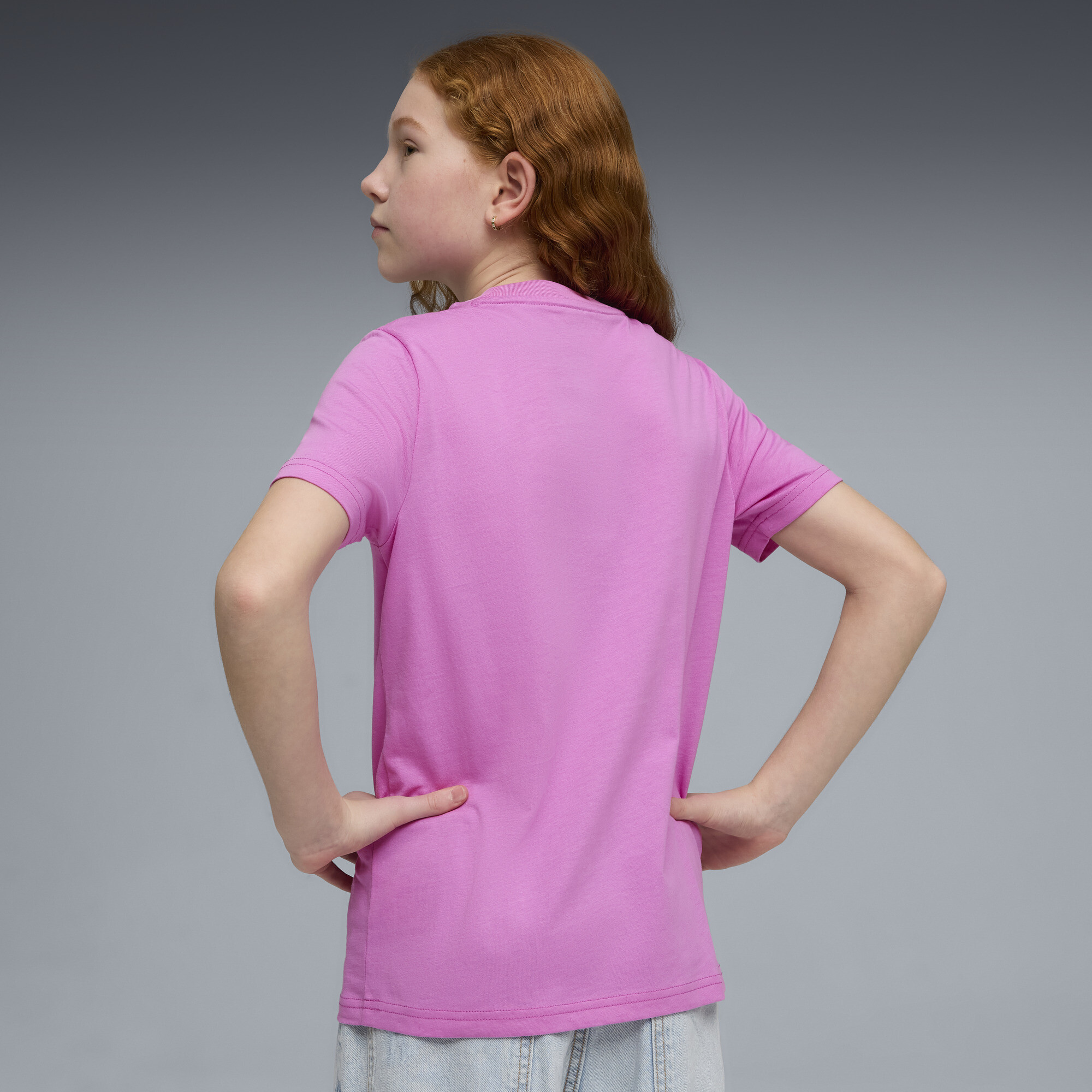 PUMA Essentials T-shirt voor Dames, Maat 13-14Y thumbnail 3