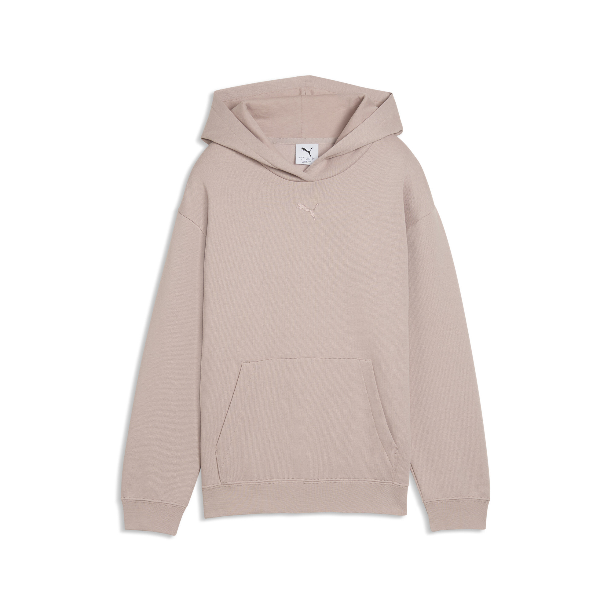 PUMA Essentials relaxte hoodie van fleece voor Dames, Roze, Maat 11-12Y