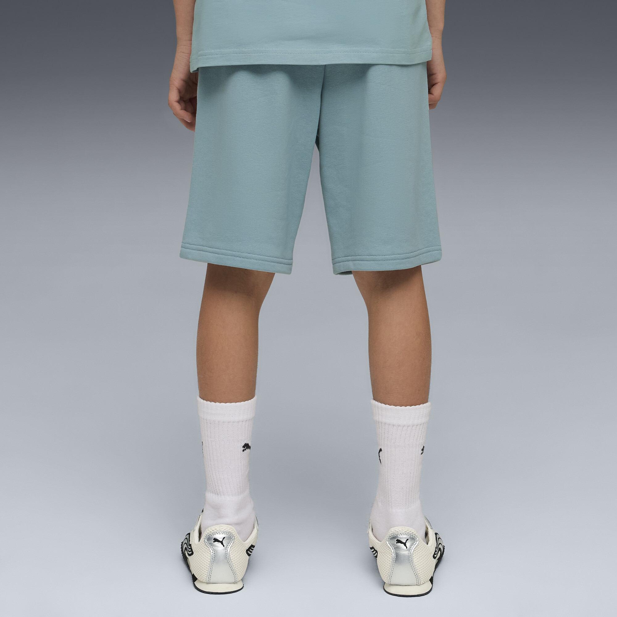 PUMA Essentials No. 1-logo short voor Heren, Maat 7-8Y thumbnail 3