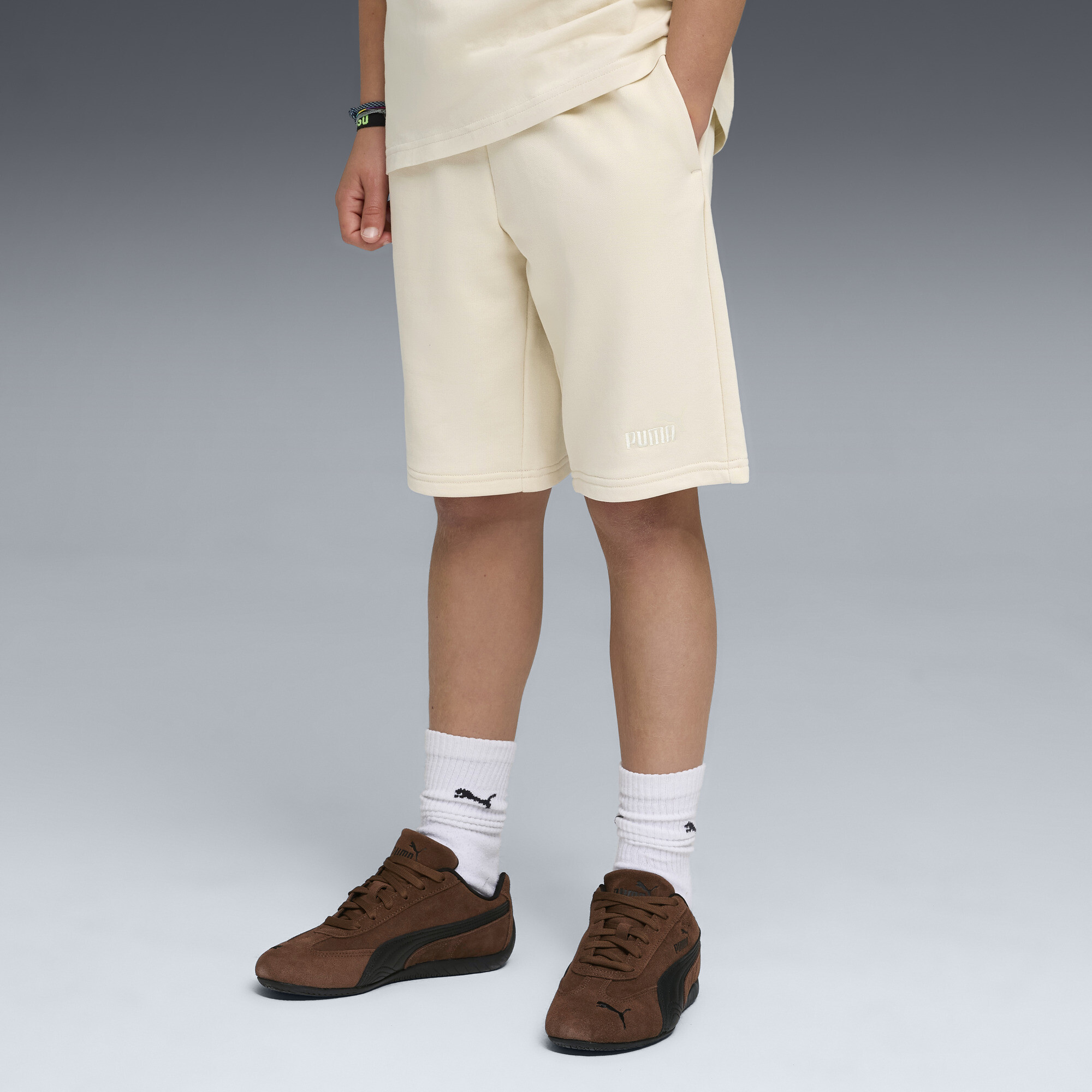 PUMA Essentials No. 1-logo short voor Heren, Maat 5-6Y thumbnail 4