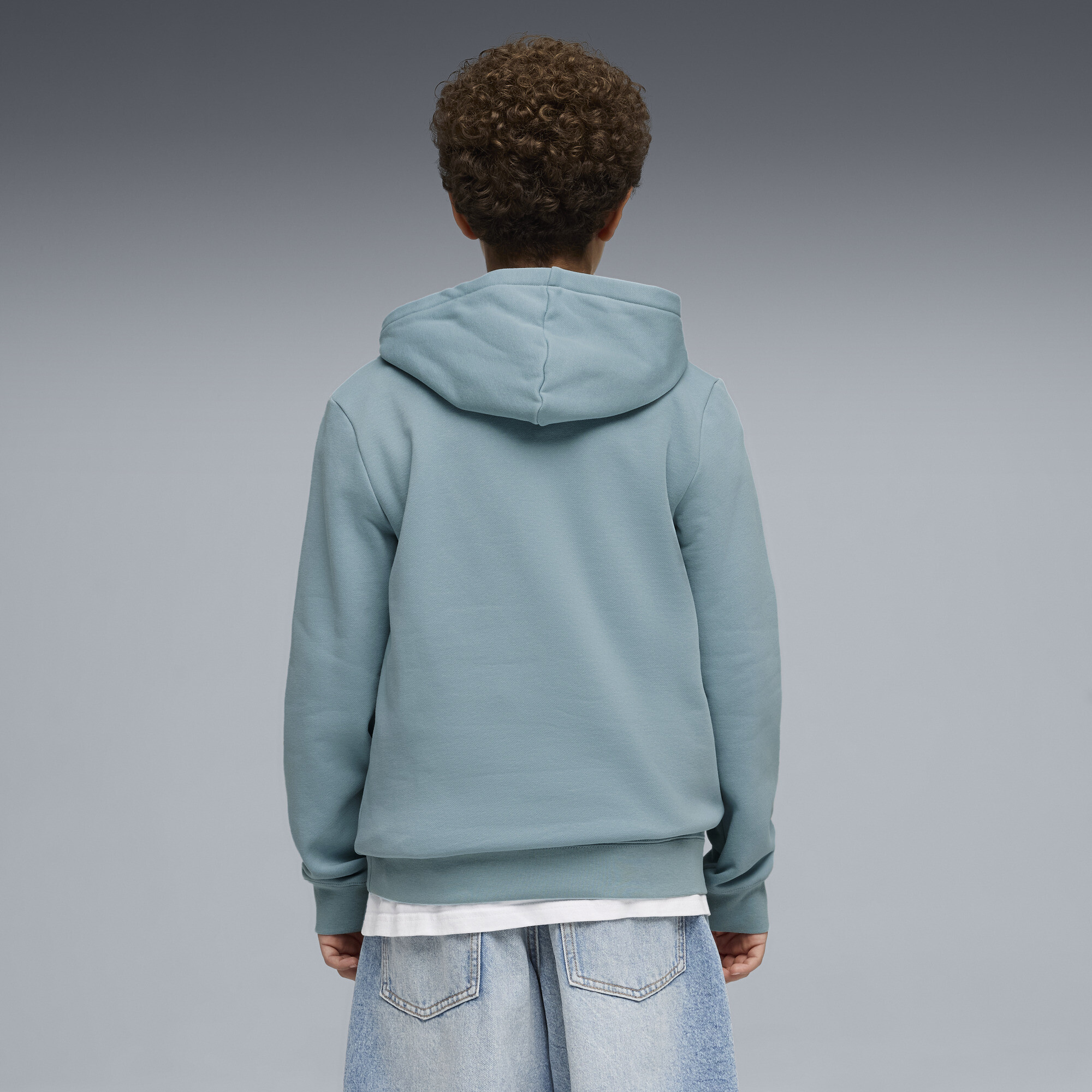 PUMA Essentials No. 1-logo hoodie van fleece voor Heren, Maat 5-6Y thumbnail 3