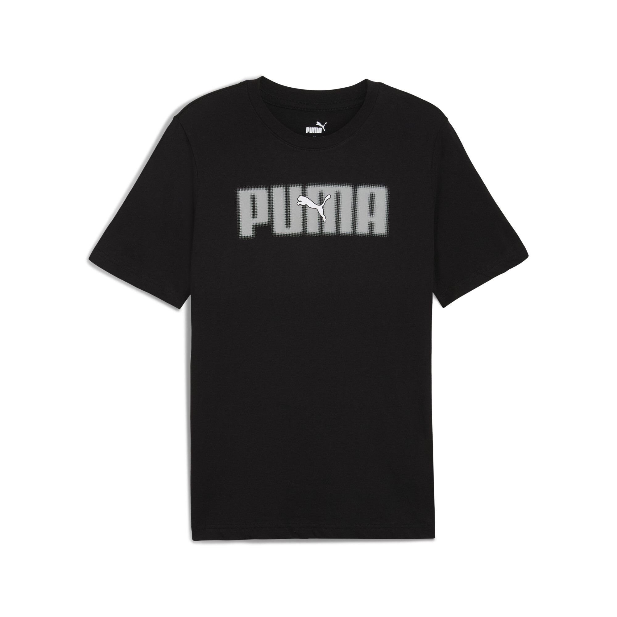 Puma Essentials Logo Lab T-shirt Us Men In Black