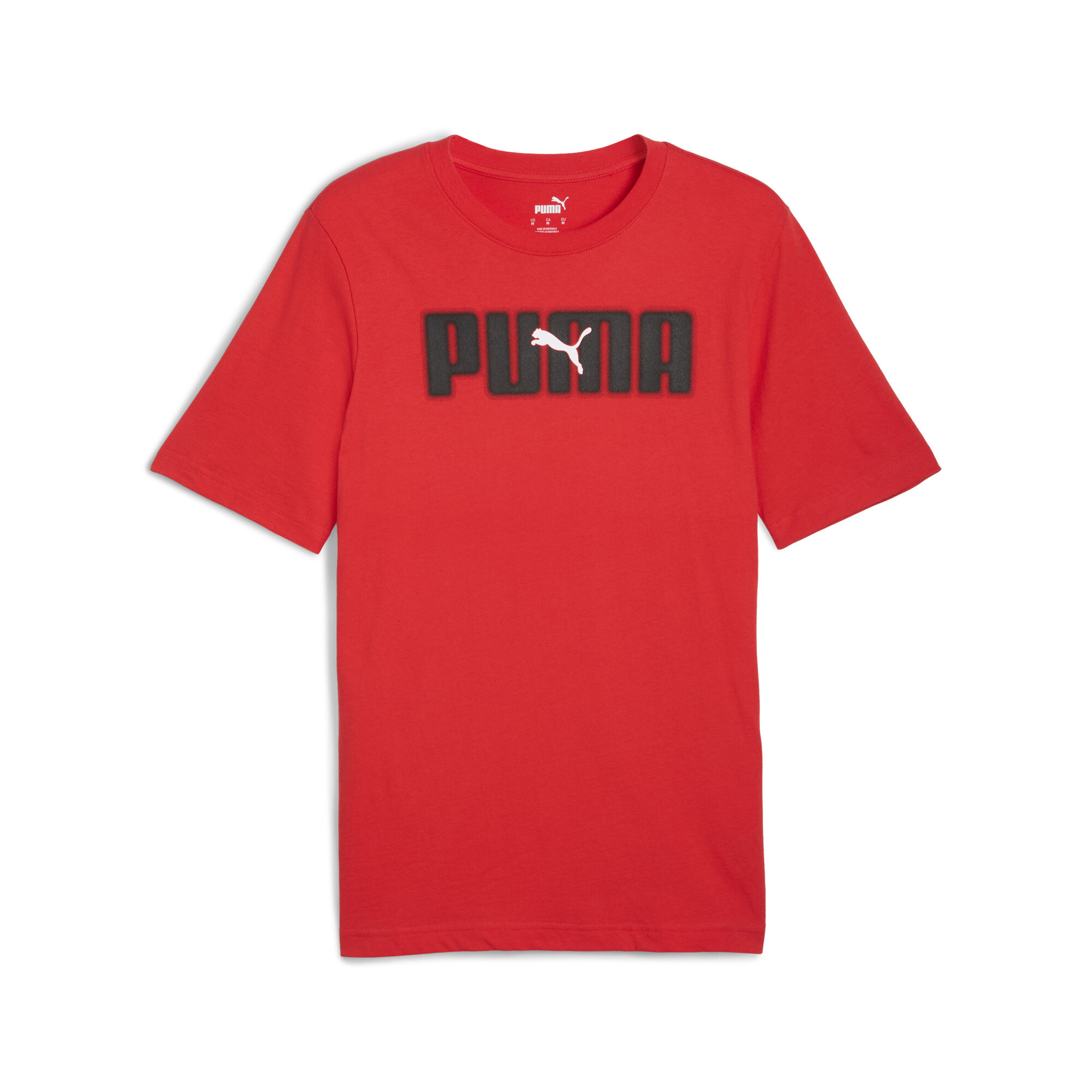 Puma Essentials Logo Lab T-shirt Us Men In Red
