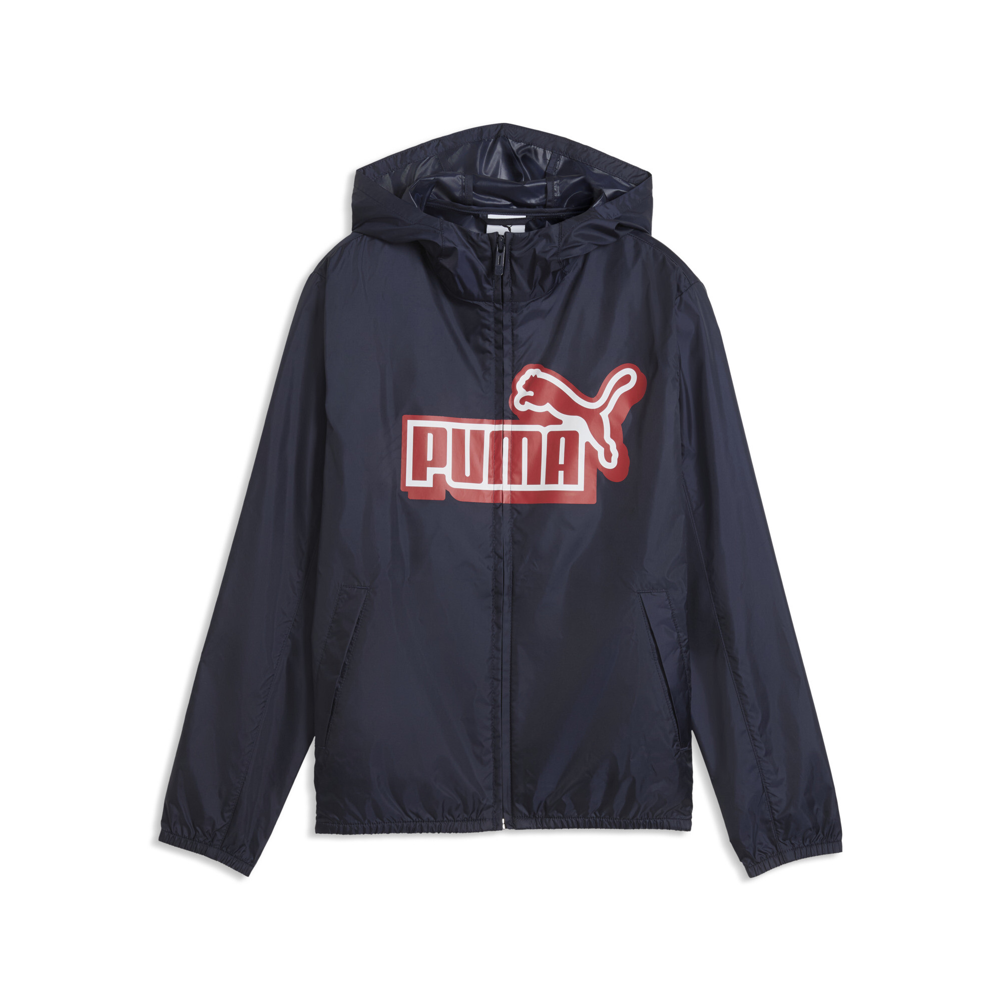 PUMA Essentials Graphics windjack, Blauw, Maat 5-6Y thumbnail 3