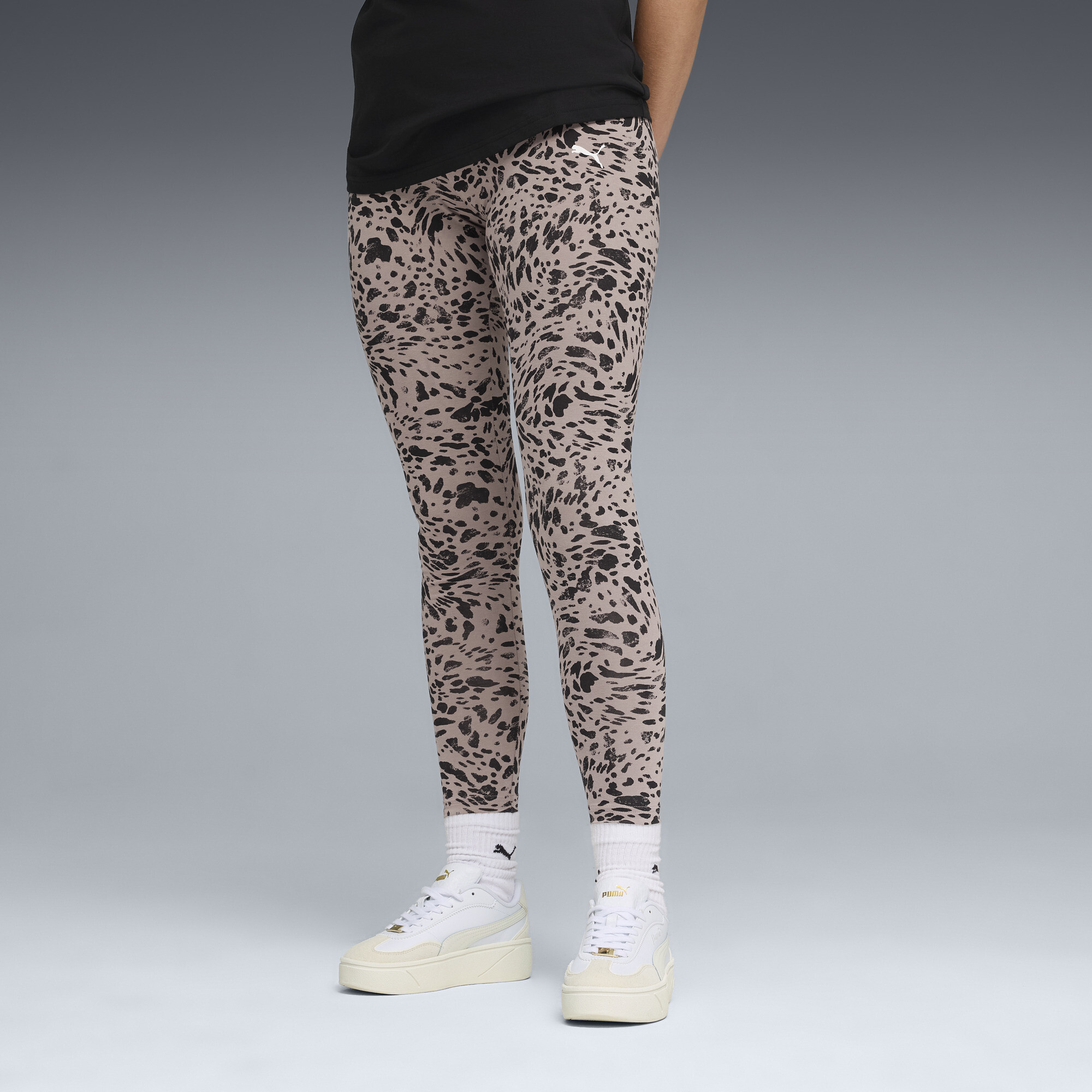 PUMA Essentials Graphics Animal legging met print voor Dames, Maat S thumbnail 4