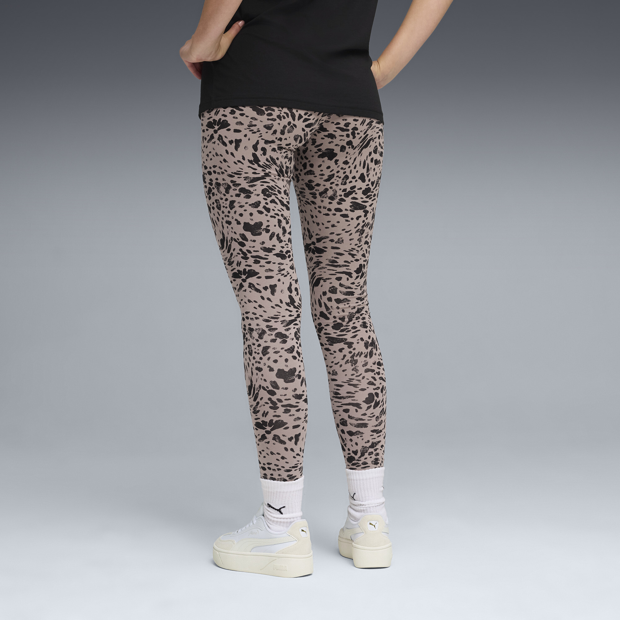 PUMA Essentials Graphics Animal legging met print voor Dames, Maat S thumbnail 3