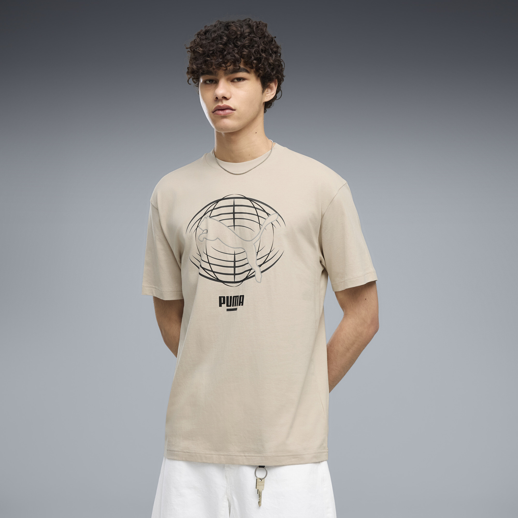 T shirt décontracté à imprimés PUMATECH Homme Vêtements