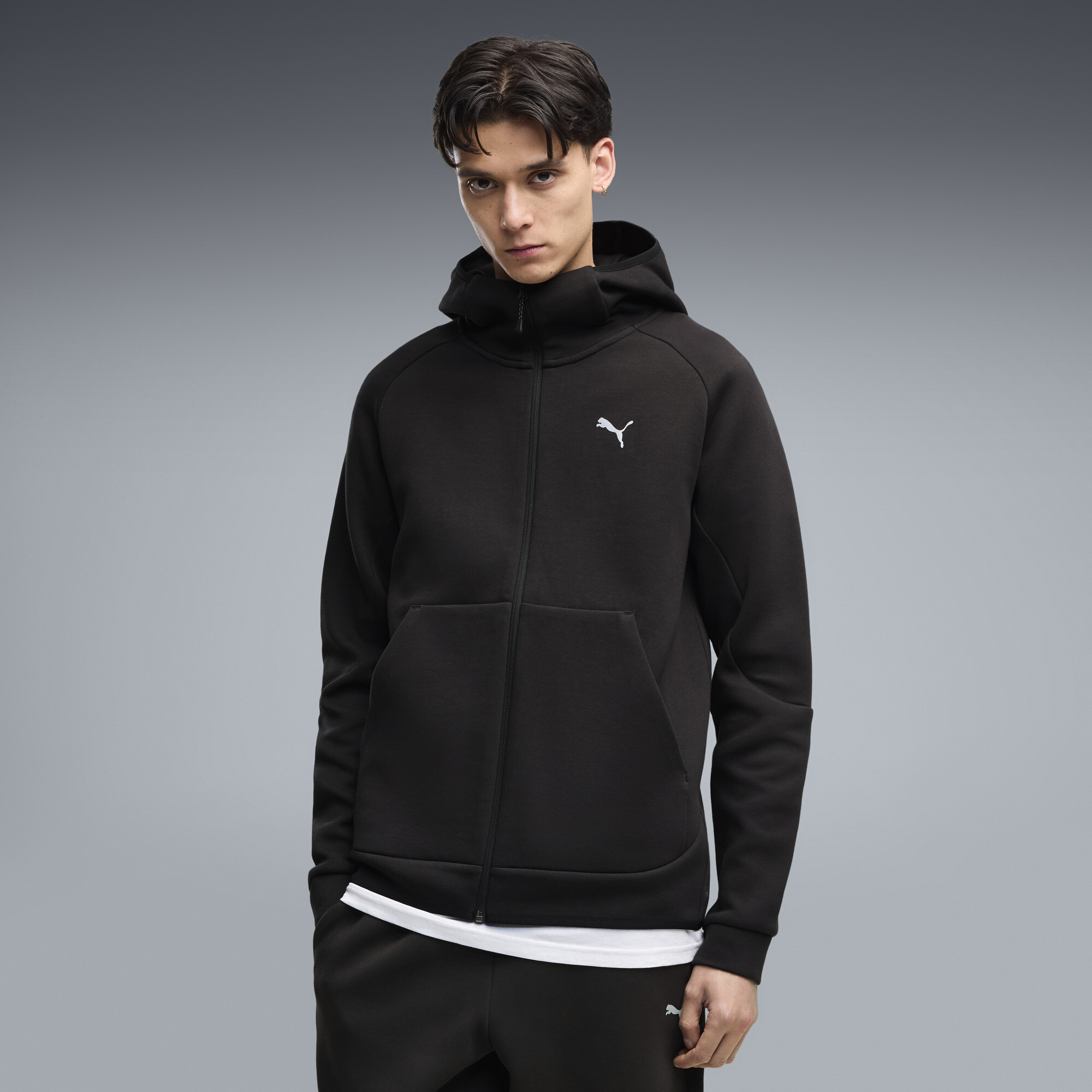 Chaqueta con gorro PUMATECH para hombre