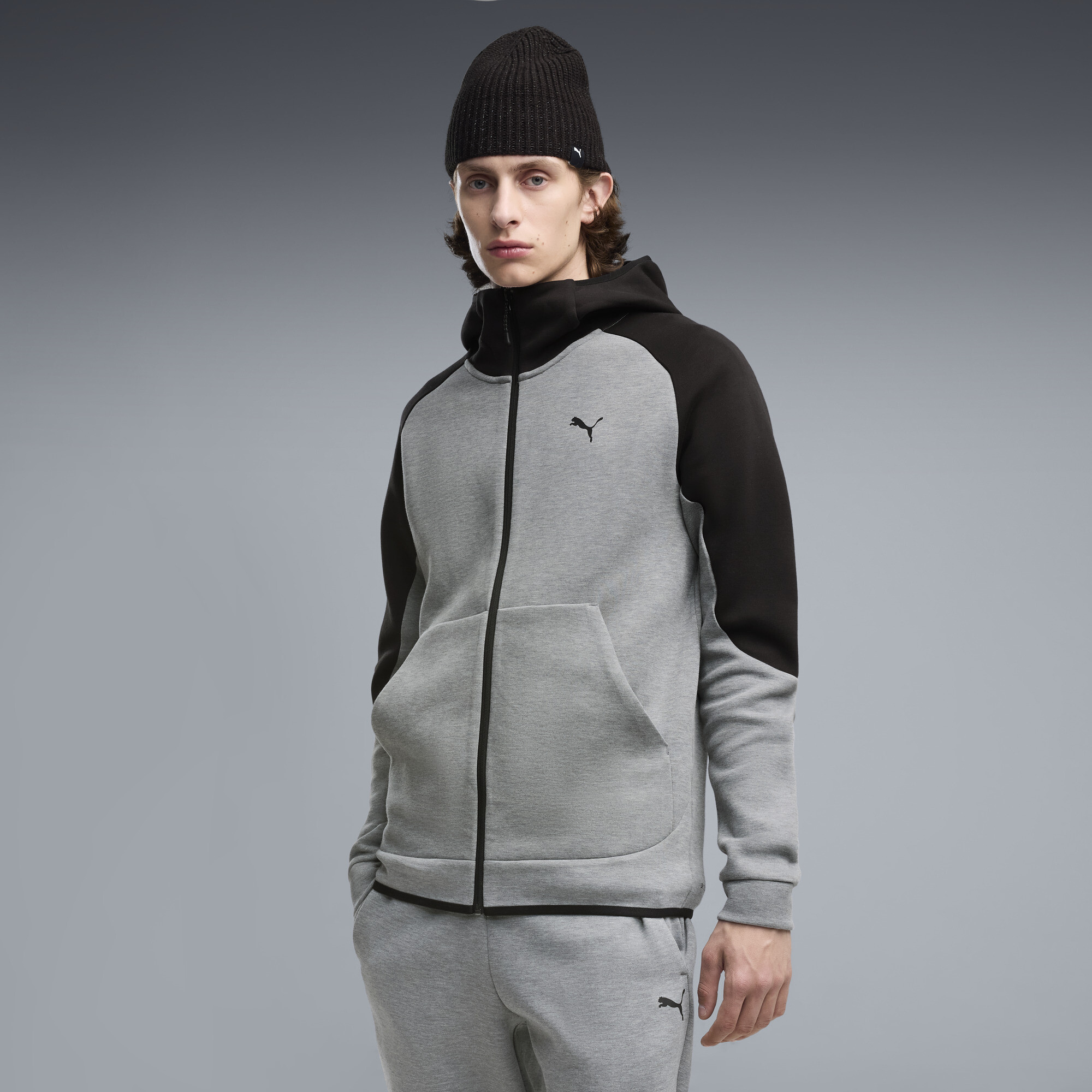 Chaqueta con gorro PUMATECH para hombre